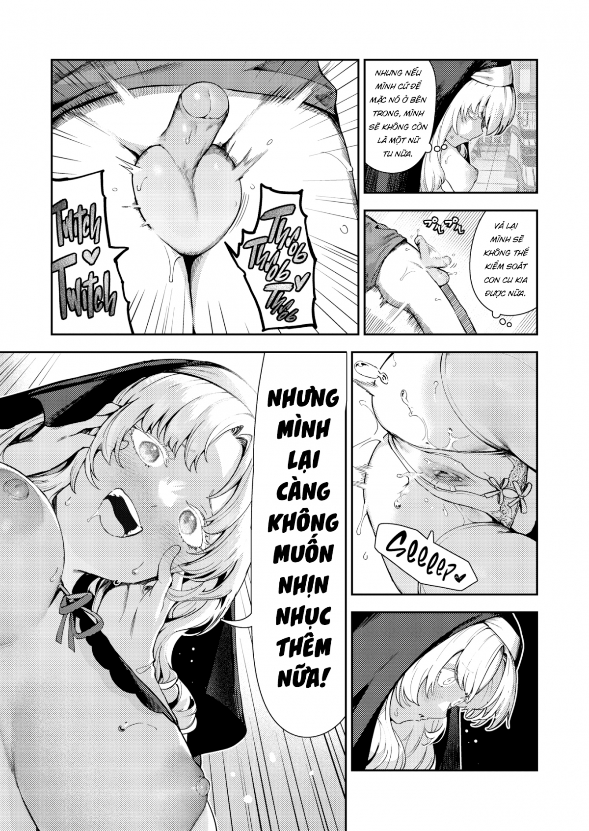 Đọc truyện hentai Xuất tinh tại phòng thú tội - Oneshot