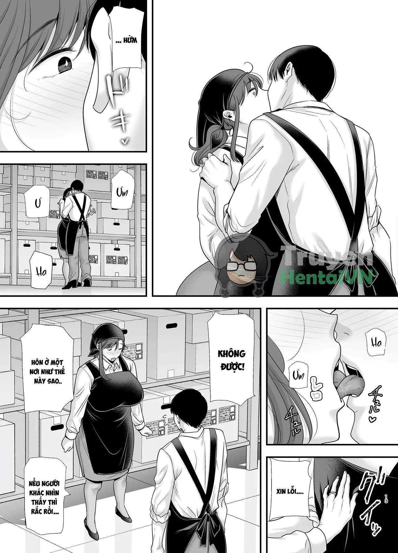Đọc truyện hentai Mariko-san to Boku 2 ~Beit-saki no Hitozuma to no Furin Kankei~ - Oneshot