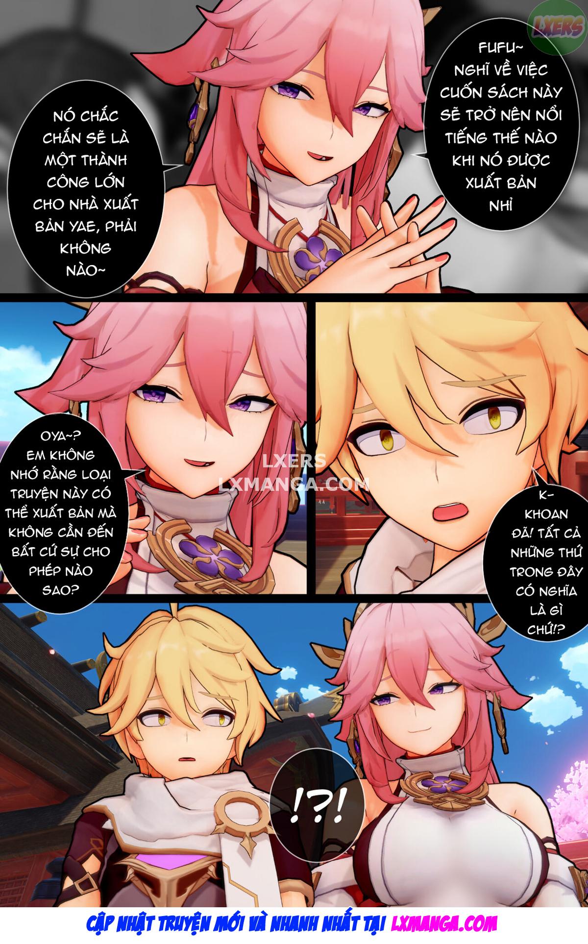 Đọc truyện hentai Vixen và con chó con của nó - Oneshot