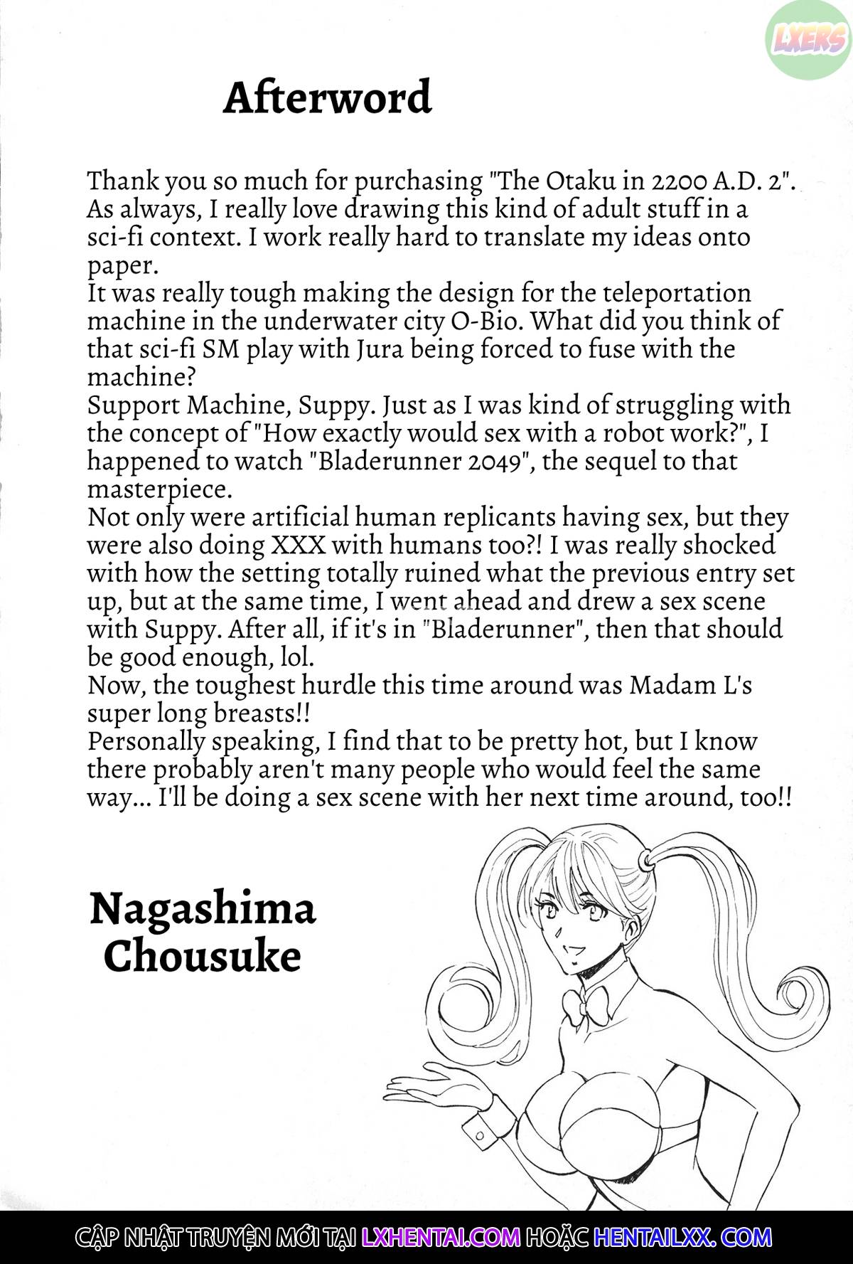 Đọc truyện hentai The Otaku In 2200 A.D - Chap 17