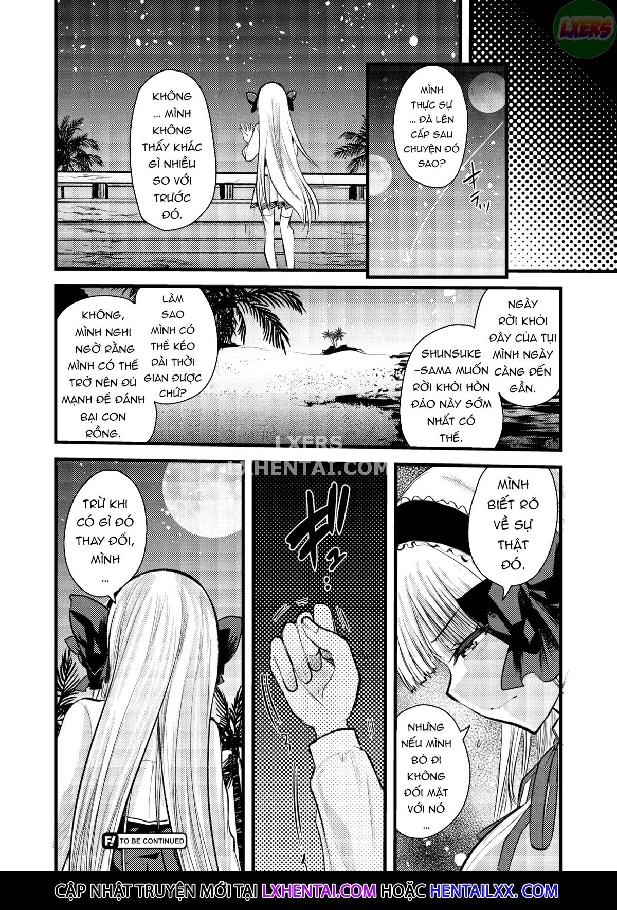 Đọc truyện hentai Cuộc sống thư thái nơi đảo hoang cùng cô Kỵ sĩ công chúa Level 1 - Chap 8