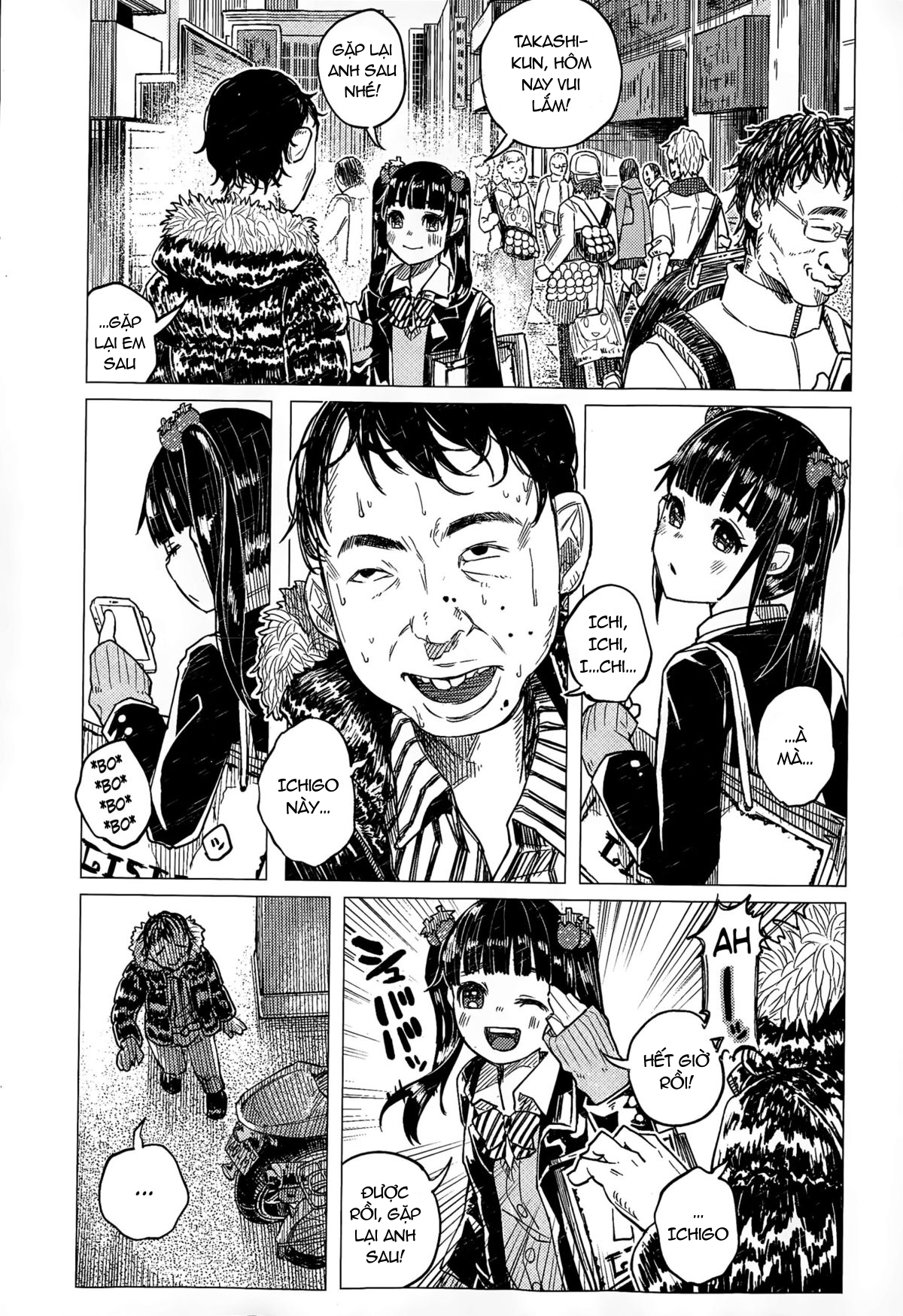 Đọc truyện hentai Dạo phố cùng cô nữ sinh Ichigo - Oneshot