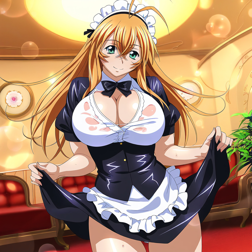 Đọc truyện hentai Tuyển tập Albums Art hentai - Chap 268 - Sonsaku (Ikki Tousen) AI illustration maid outfit