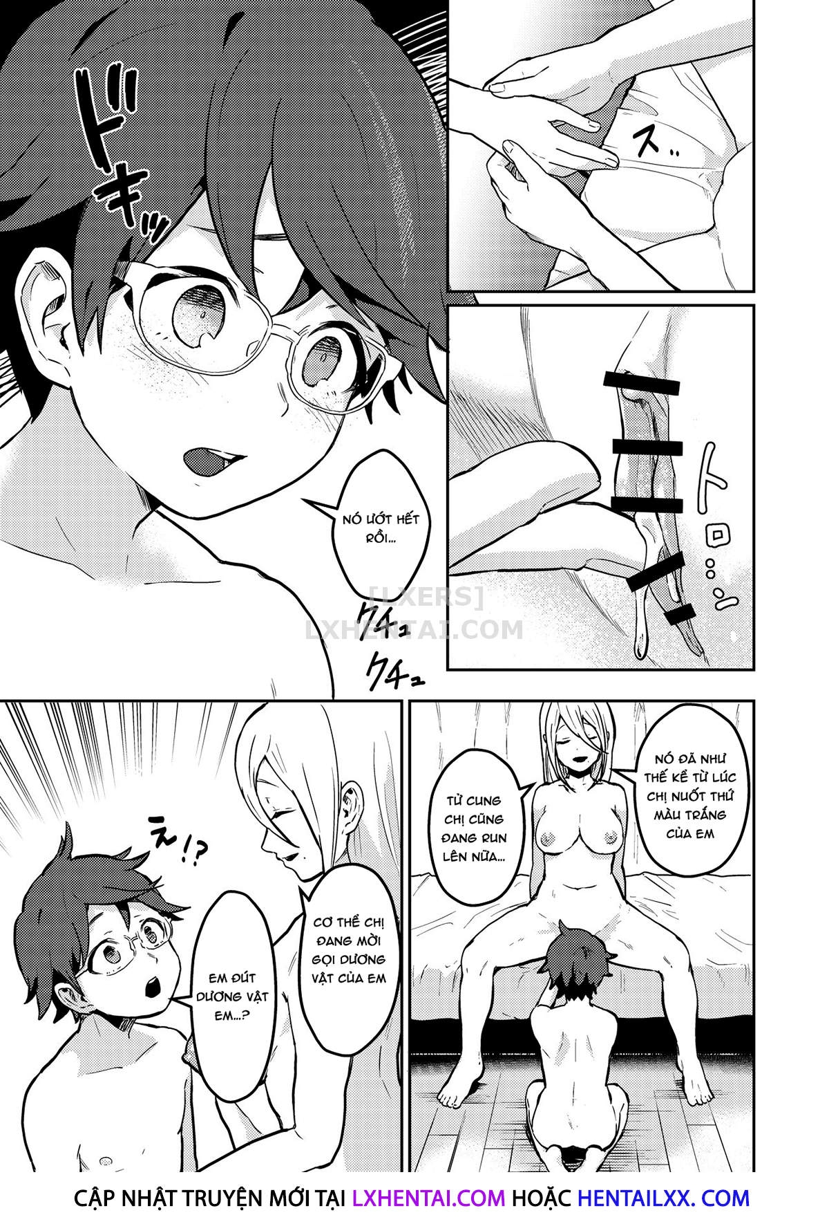 Đọc truyện hentai The beautiful Itome Onee-chan from next door was always lewdly trying to get to me - Oneshot