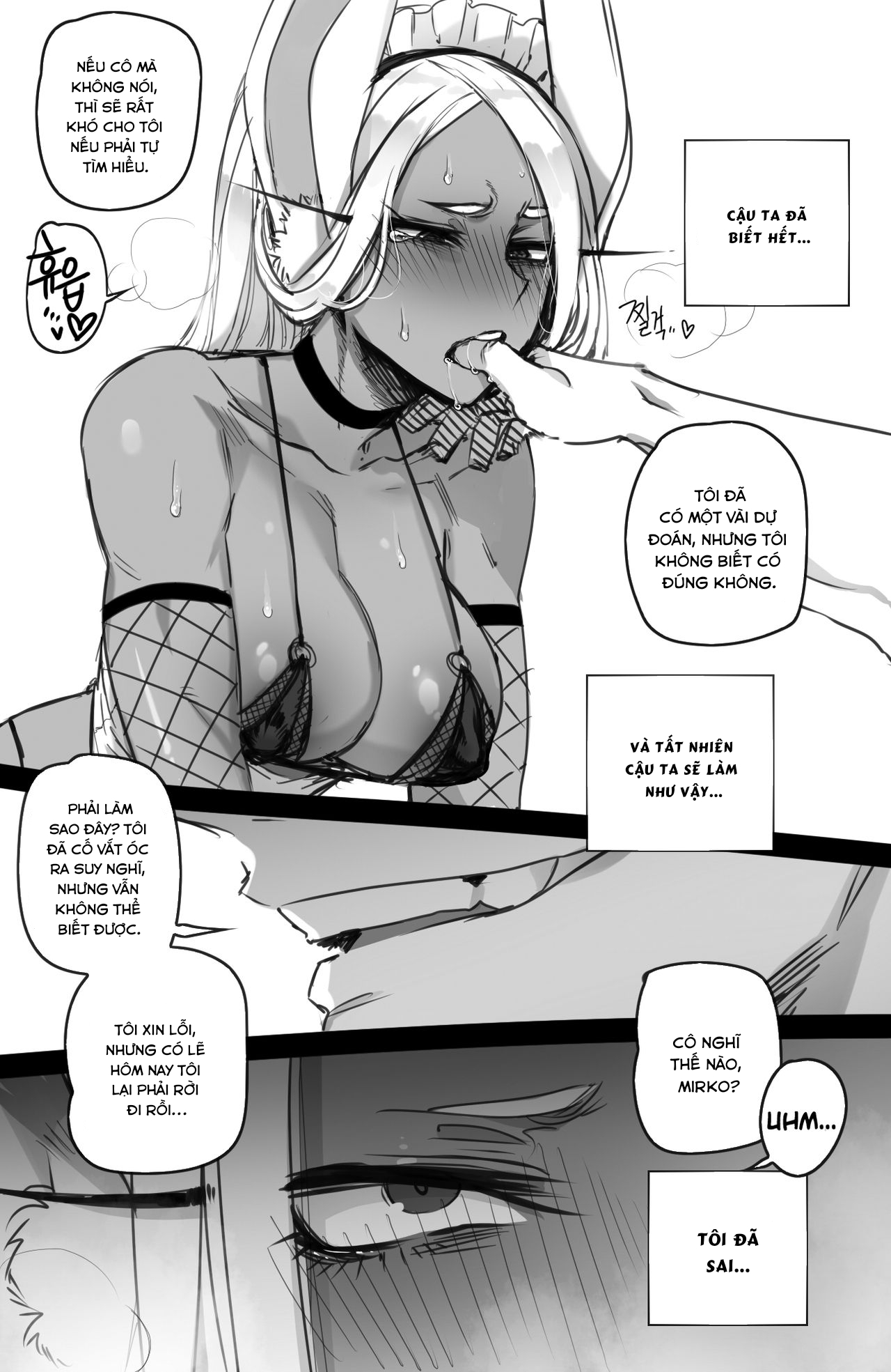 Đọc truyện hentai MY HERO HAREM - Chap 1 - Mirko Individual Compatibility