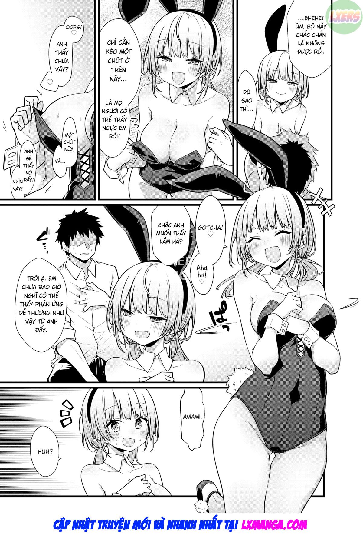 Đọc truyện hentai Cosplay mật ong thỏ - Oneshot