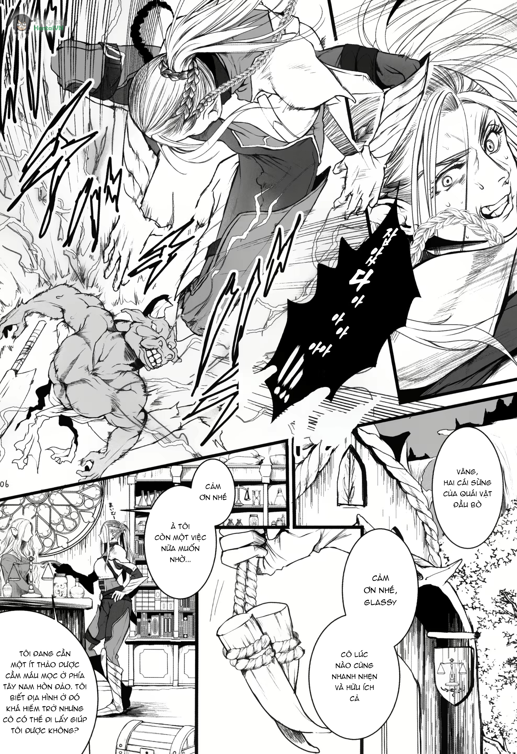 Đọc truyện hentai Chika Teikoku no Ryoshuu - Oneshot