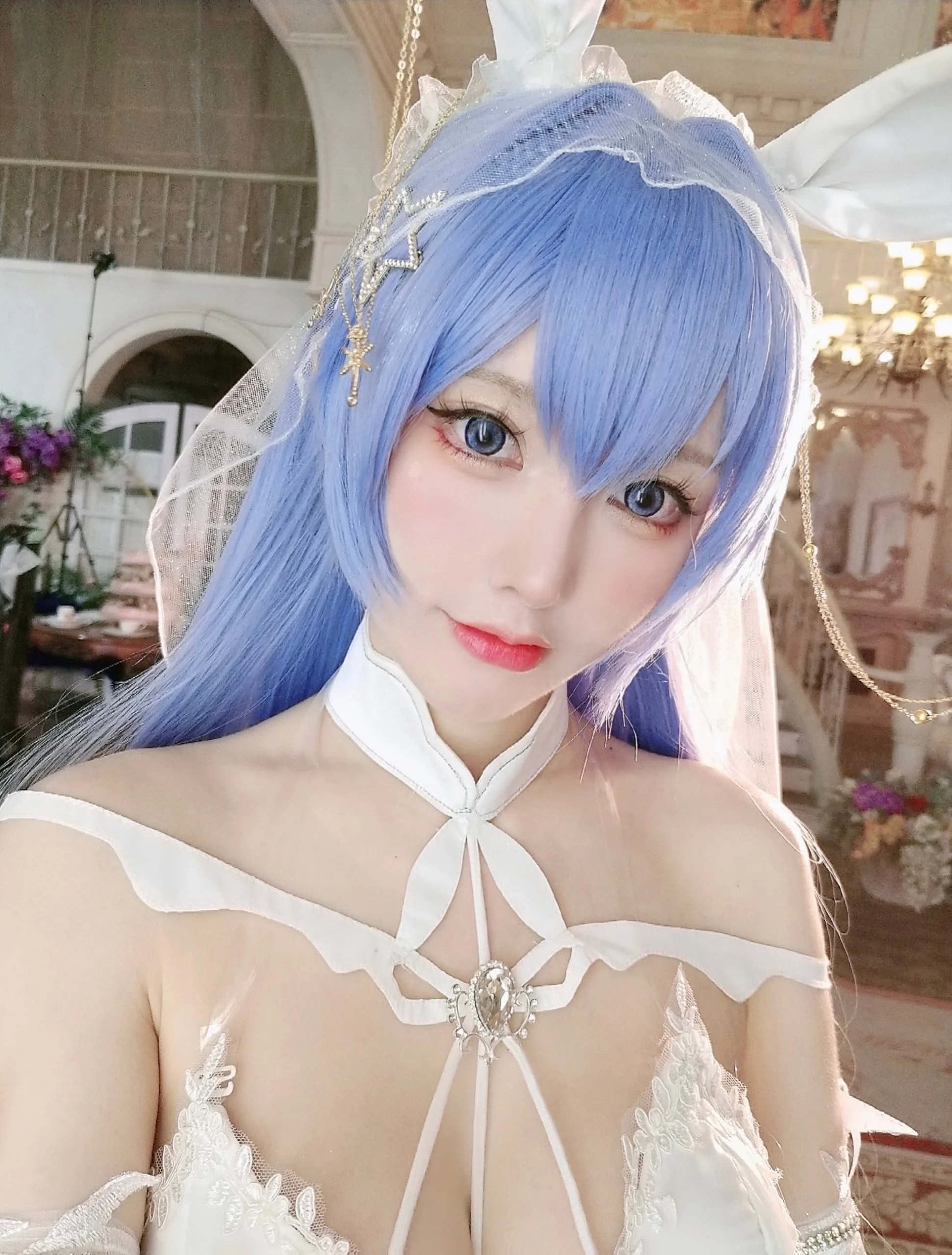 Đọc truyện hentai Tuyển tập Albums siêu phẩm Cosplay - Chap 538 - [Ahban is Cat] Azur Lane New Jersey Snow Ceremony