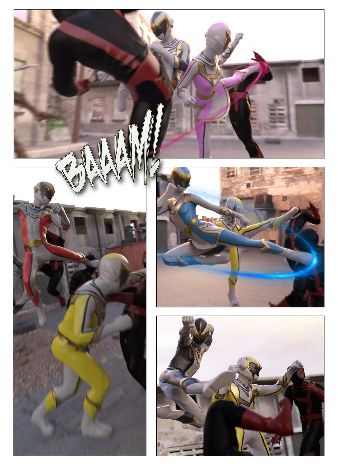 Đọc truyện hentai Siêu nhân thời loạn lạc - Chap 3