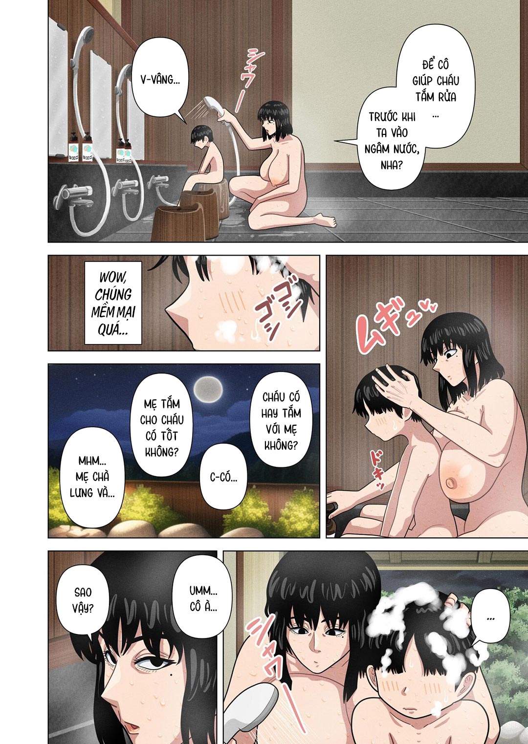 Đọc truyện hentai Chuyến đi chơi với bạn mẹ! - Oneshot