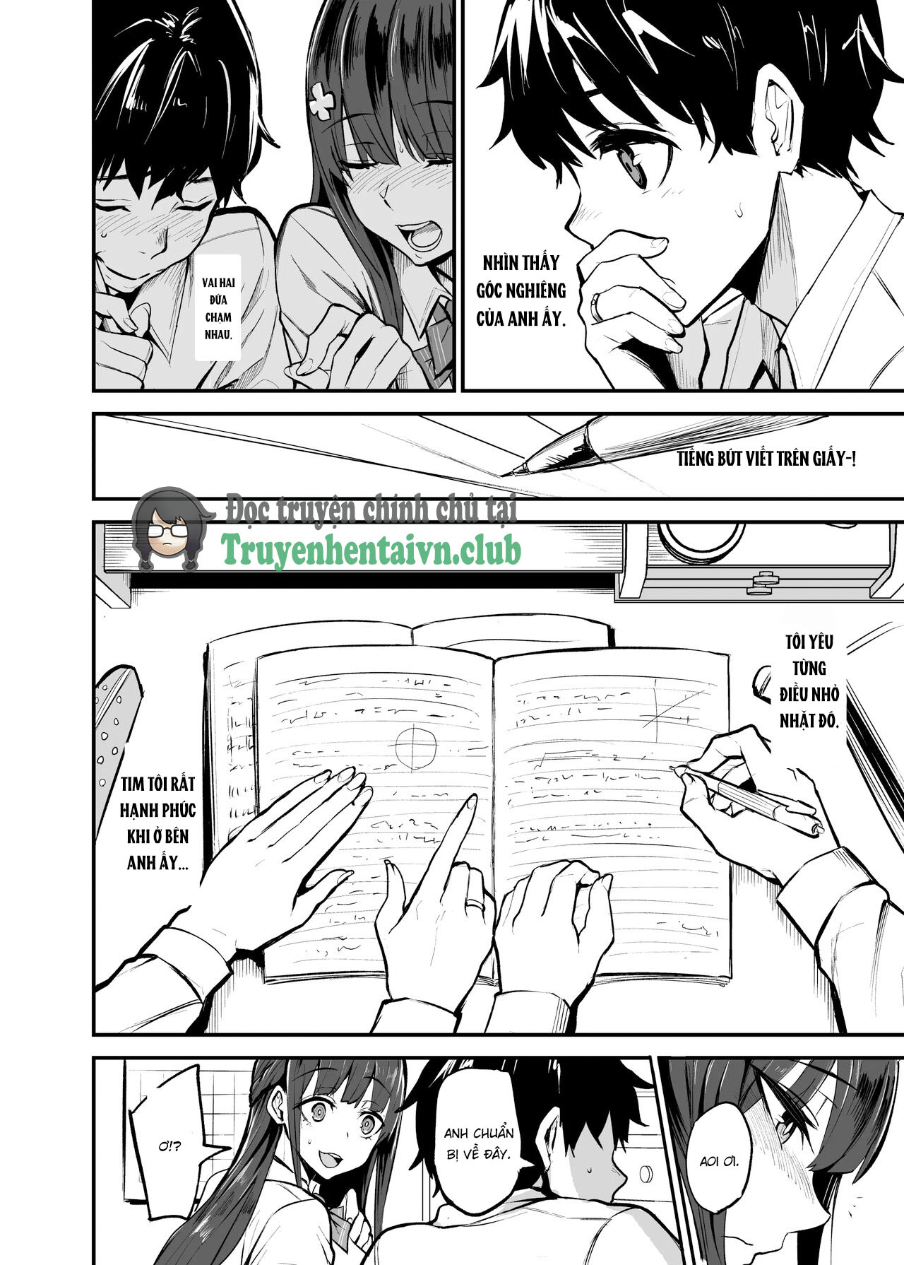 Đọc truyện hentai Kanojo ga Gaikokujin ni Netorareru Manga Ouchi Fuck Hen - Oneshot