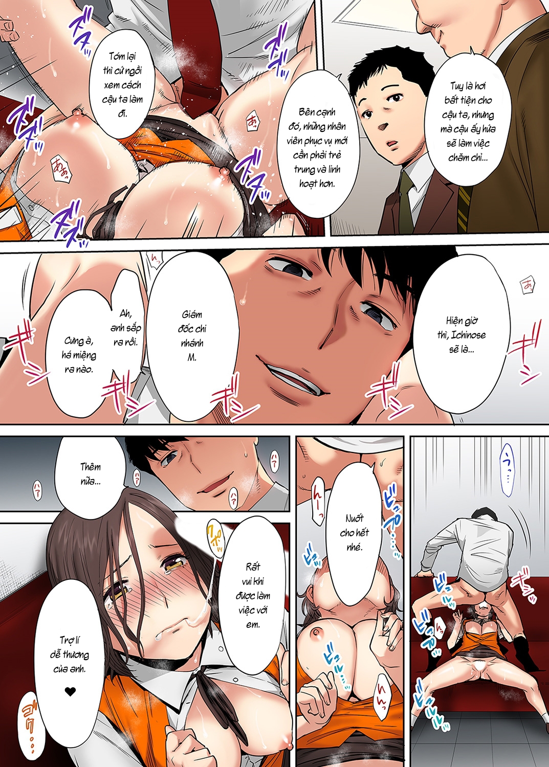 Đọc truyện hentai Cấp dưới của chồng làm tôi ra lênh láng... Ngoại tình thật là sướng đến điên đảo. - Chap 5: Tình tay ba, Okamoto dưới trướng