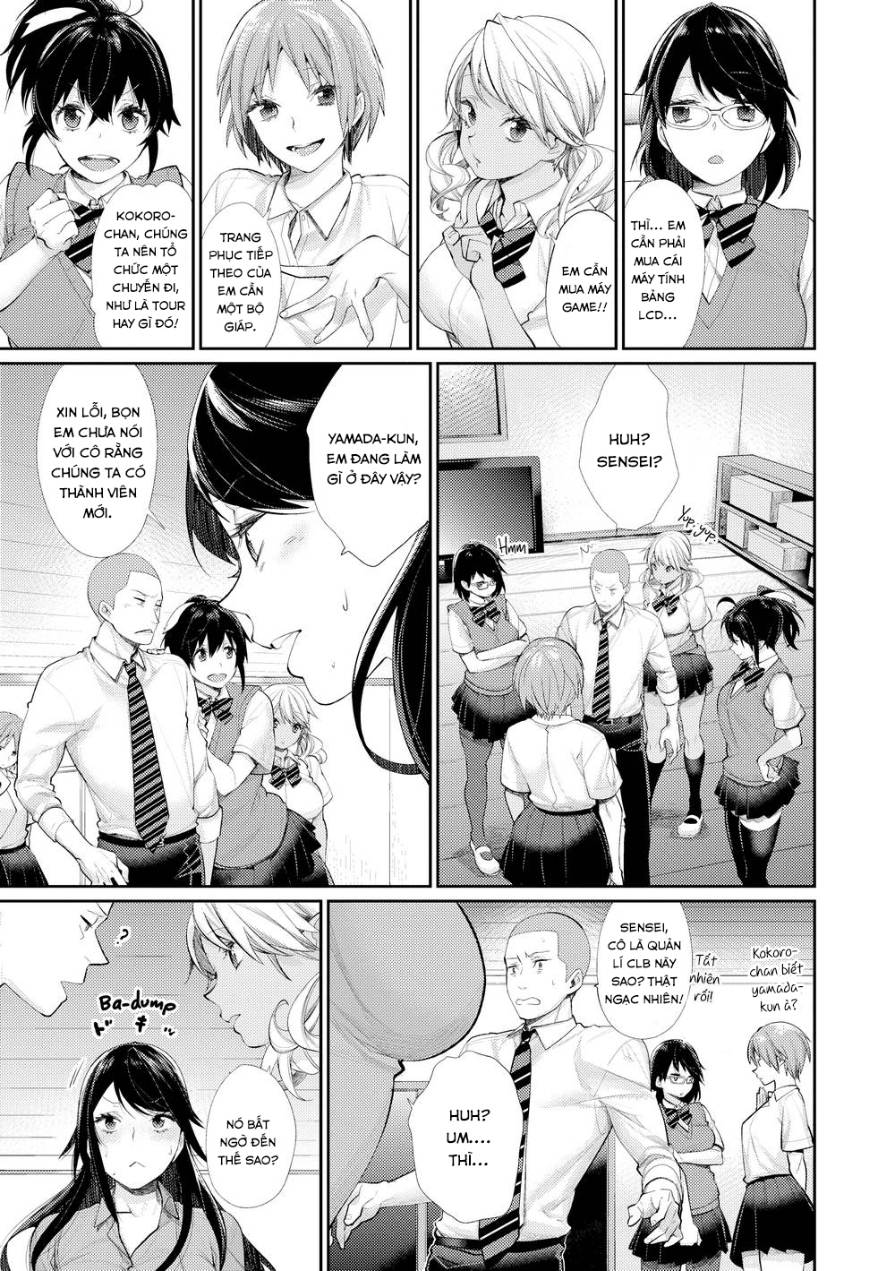 Đọc truyện hentai Lạc và CLB của những coi gái Otaku - Chap 3