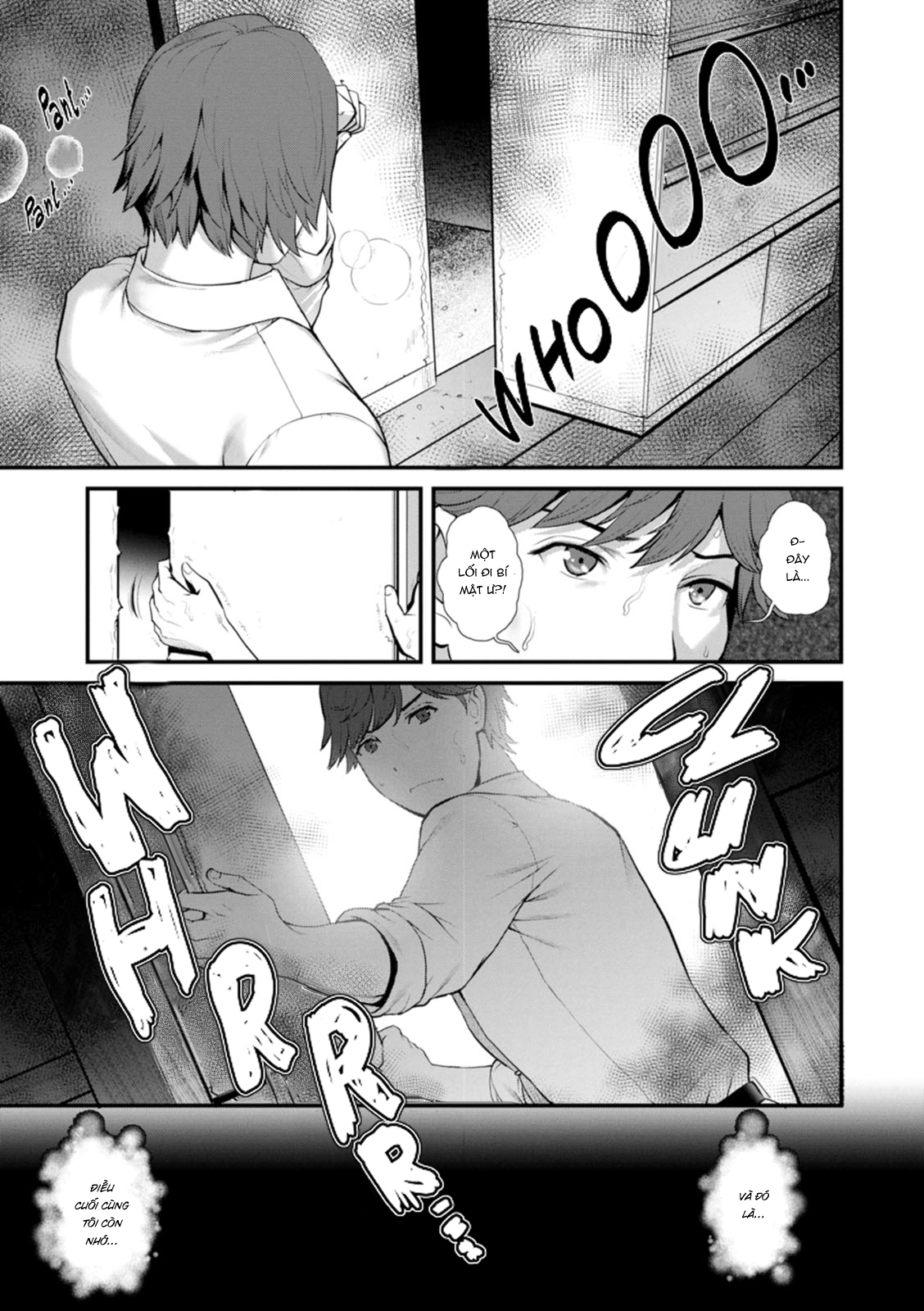 Đọc truyện hentai Tuần trăng mật dưới địa đạo 30m - Tập 1 - Đằng sau tủ âm tường