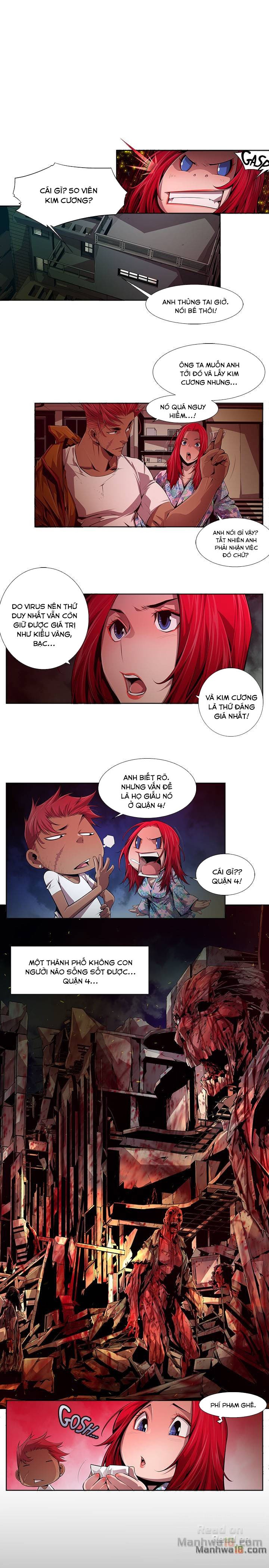 Đọc truyện hentai Vùng Đất Tử Thần - Chap 13