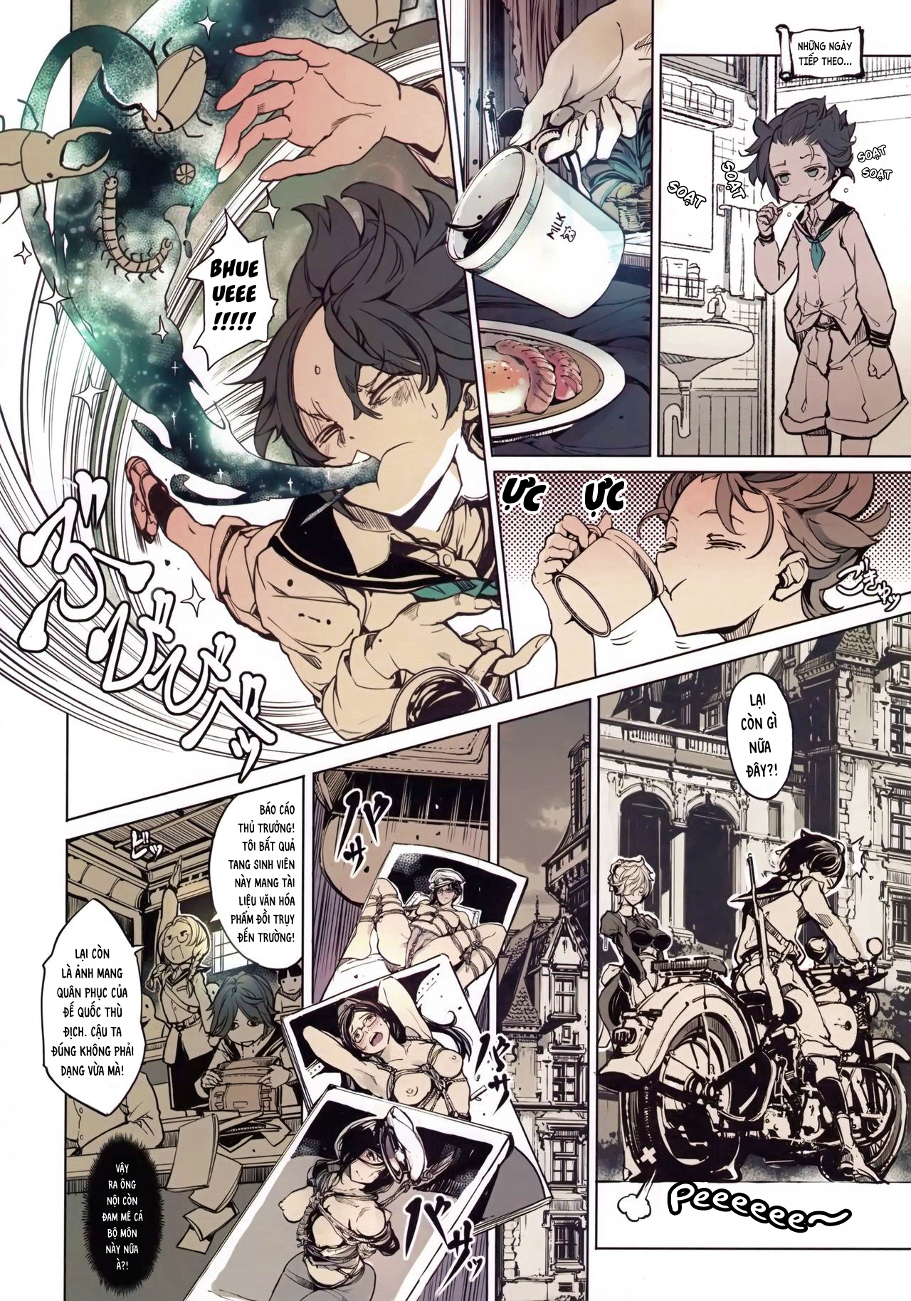 Đọc truyện hentai Dinh thự búp bê - Chap 1