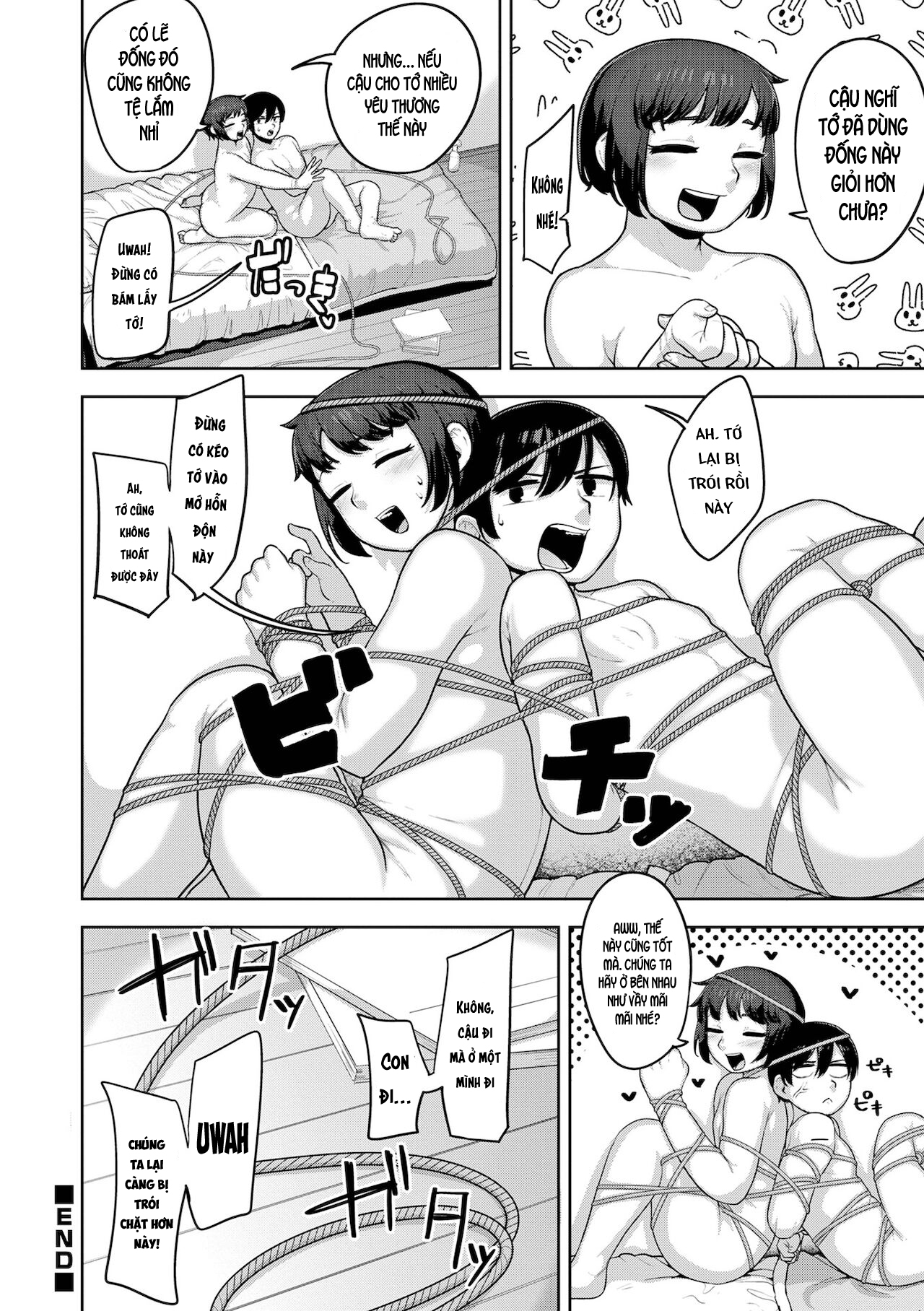 Đọc truyện hentai Sokubaku Sukebe Synergy Riron - Oneshot