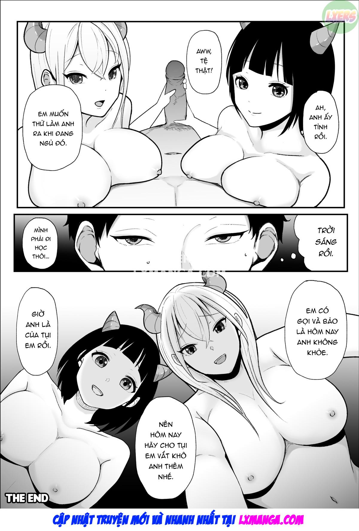 Đọc truyện hentai Hút chị em trong đêm nghiệp dư tạo ngọt ngào dịch vụ - Oneshot