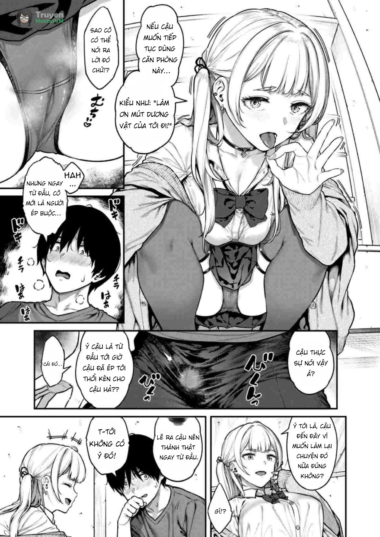 Đọc truyện hentai Ippatsu Nuitekureru Basaki no Gal - Oneshot