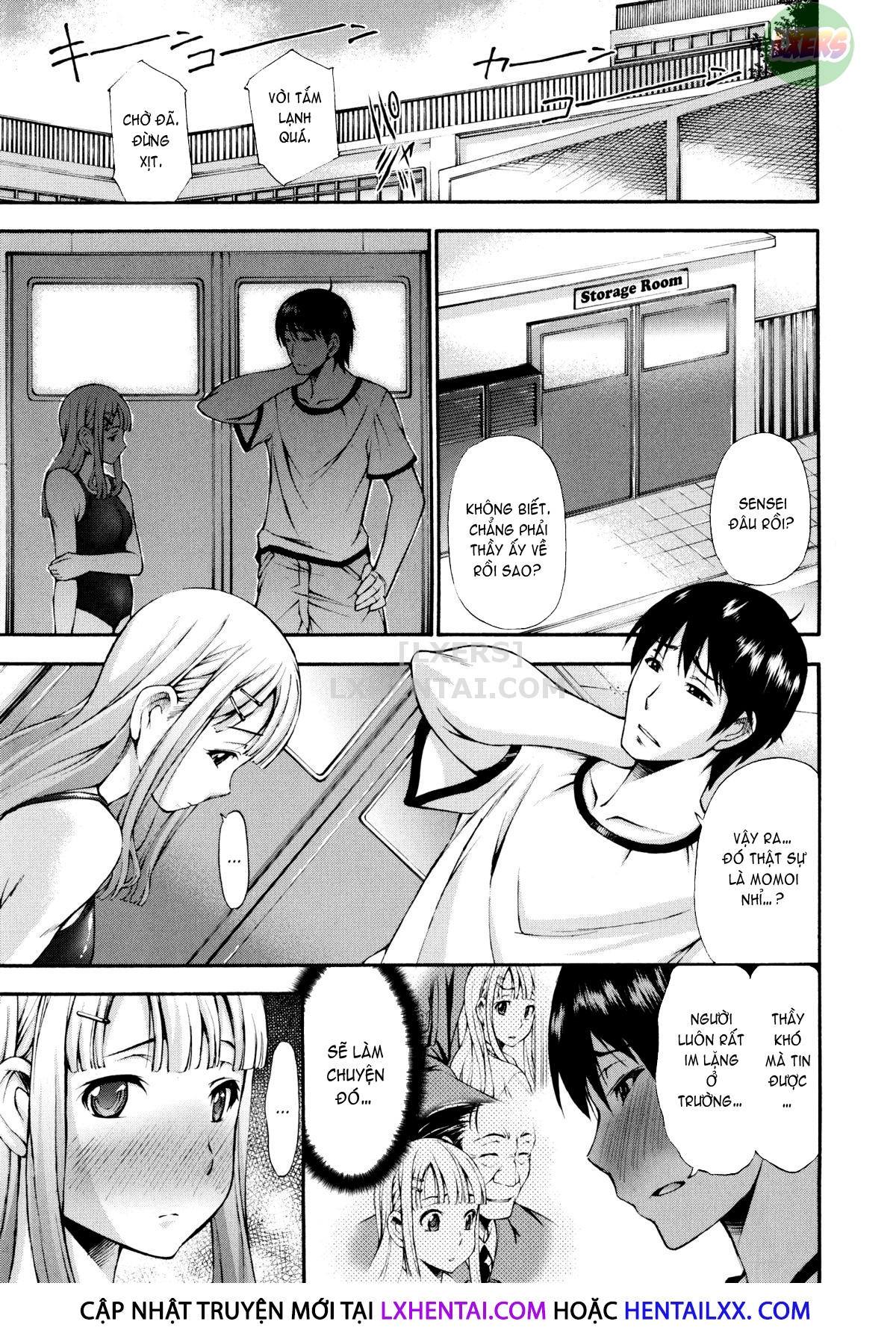 Đọc truyện hentai Houkei Nama Ijiri + Bonus Leaflet - Chap 6 - Bí mật của tôi và thầy