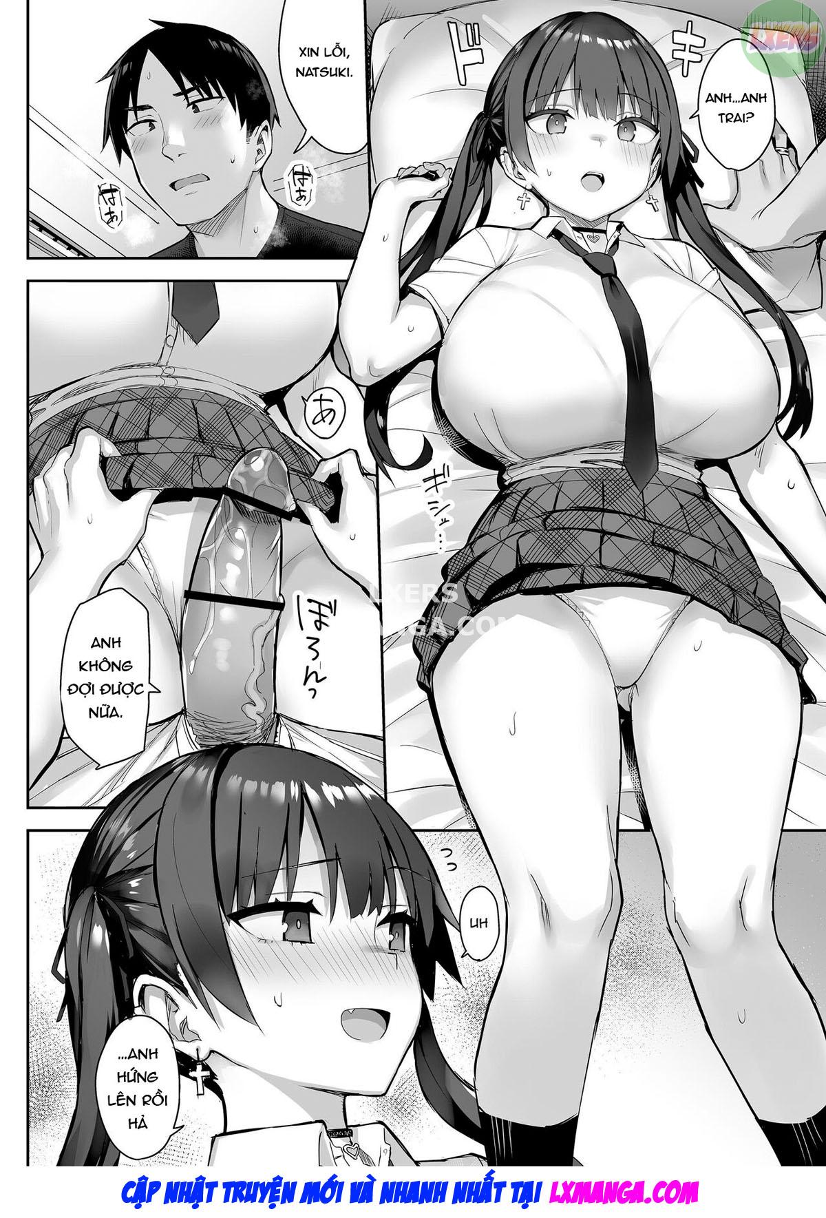 Đọc truyện hentai Moto InCha no Kyonyuu Yariman Imouto ga Erosugite, Onii-chan wa Mou...!! - Chap 3 - [END]