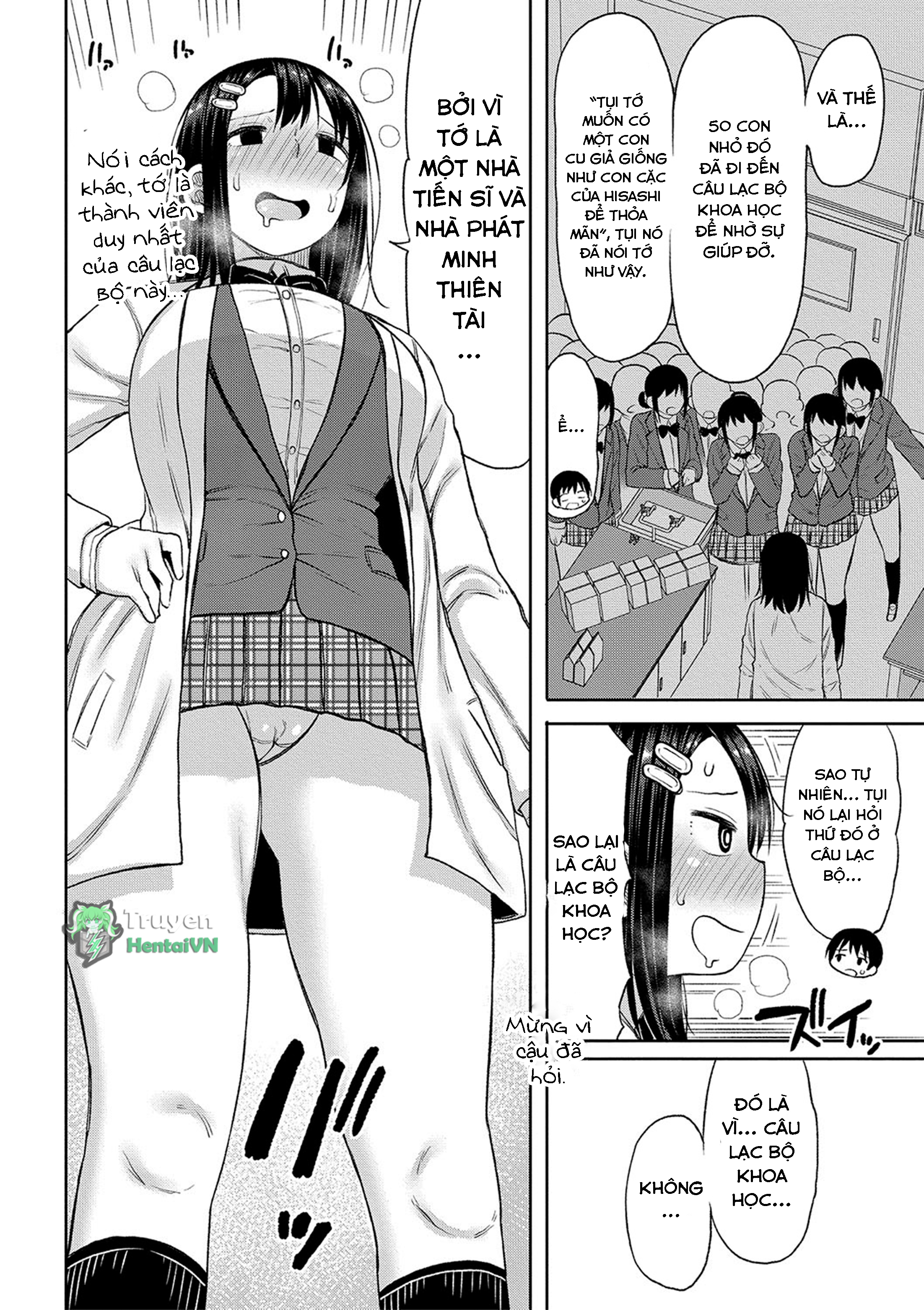 Đọc truyện hentai Kotoshi kara Kyougaku no Gakkou ni Nyuugaku shitara Otoko ga Boku dake datta - Chap 4