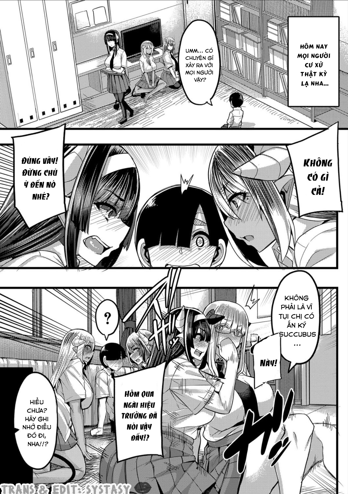 Đọc truyện hentai Succubus Sakusei-bu - Chap 4