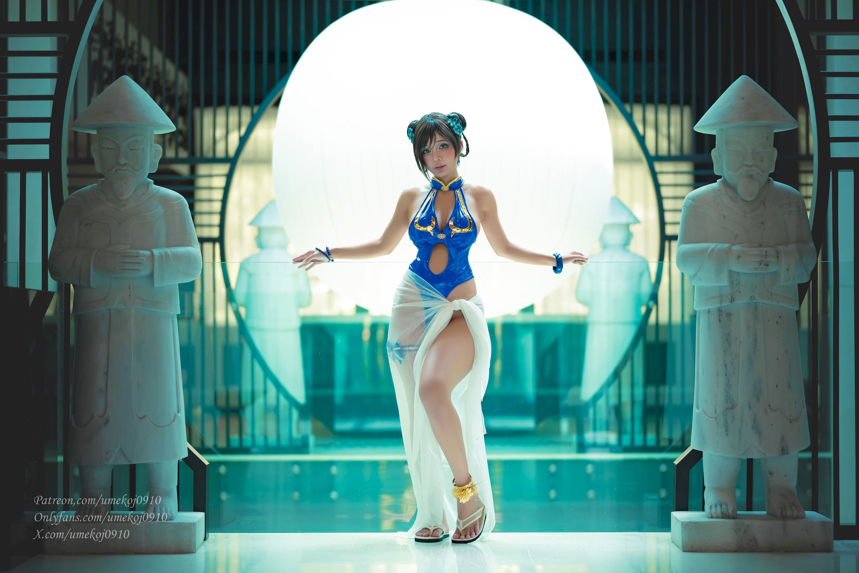 Đọc truyện hentai Tuyển tập Albums siêu phẩm Cosplay - Chap 1287 - Umeko J - Chun-Li - Outfit 4 (Street Fighter 6)
