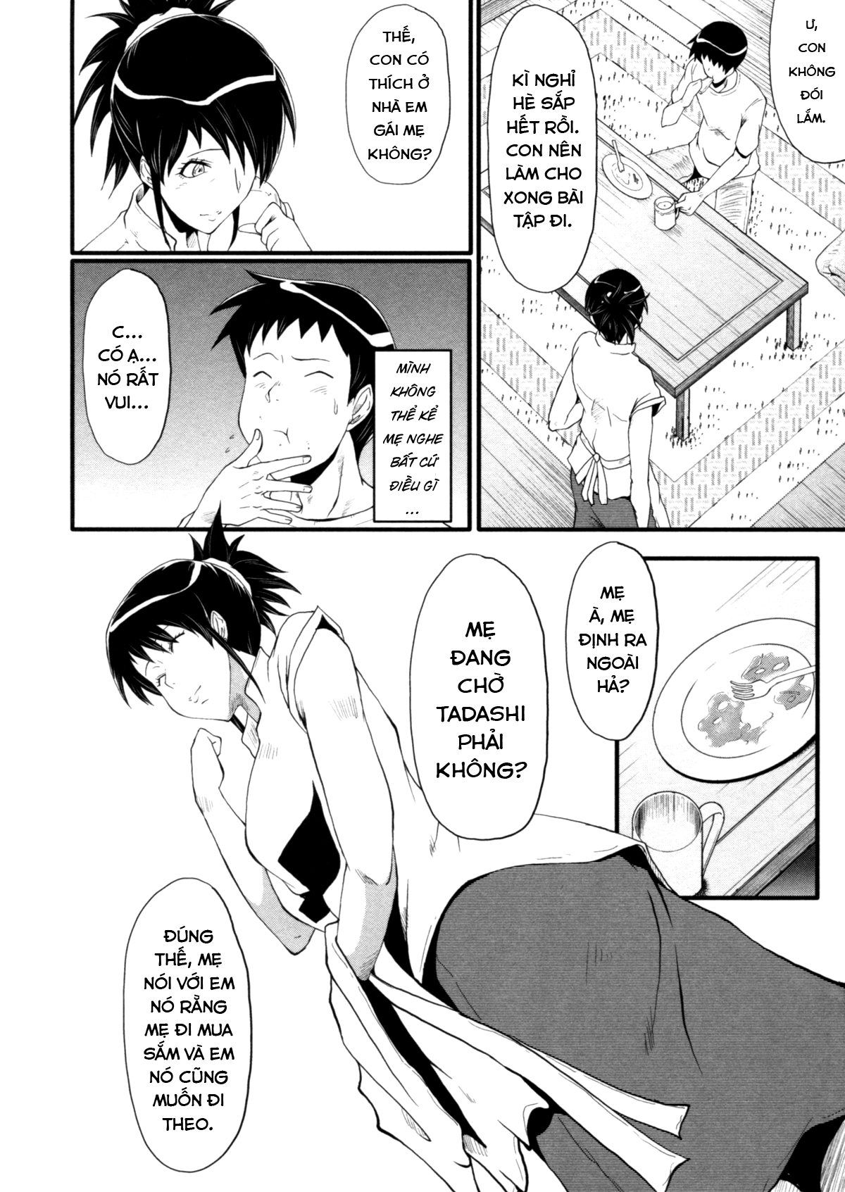 Đọc truyện hentai Haha Wa Buzama Ni Koshi O Furu ~Gogo No Seibo-Tachi~ - Chap 2