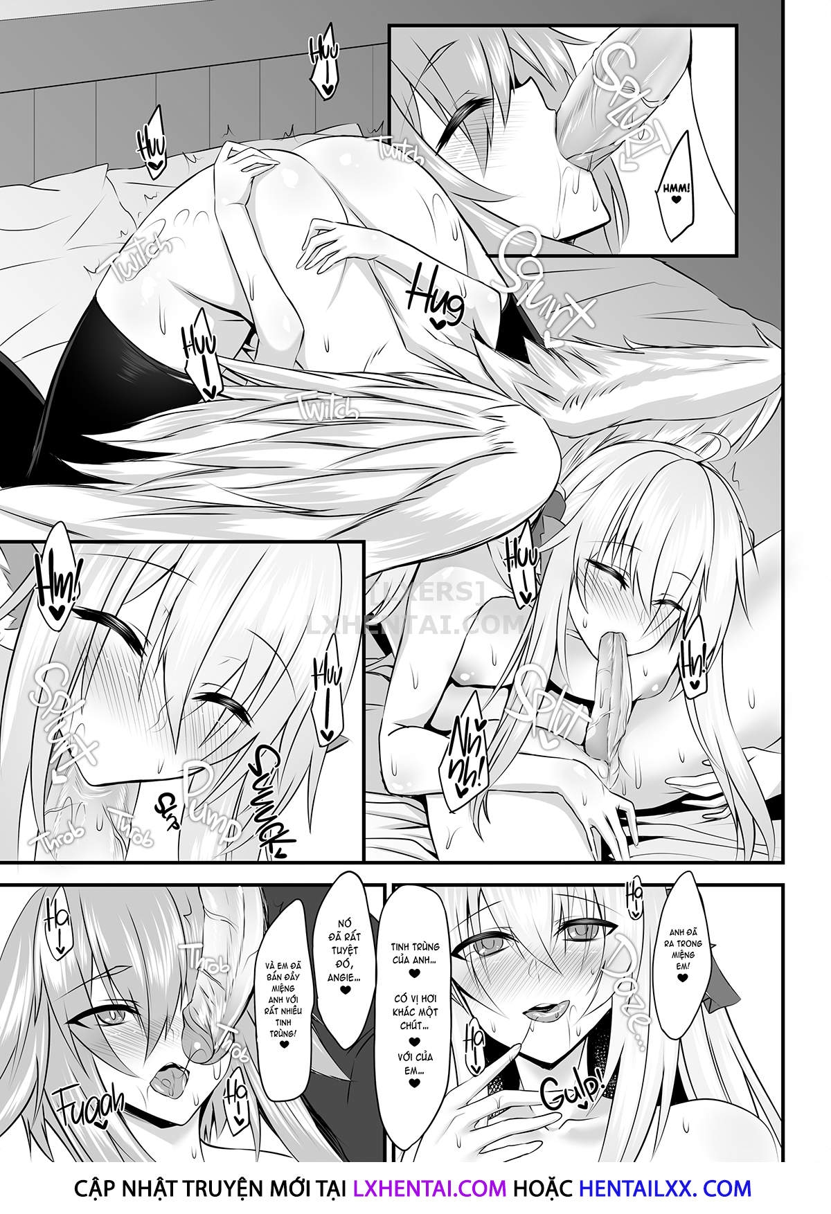 Đọc truyện hentai Two Flowers for Two Delivery Girls - Oneshot