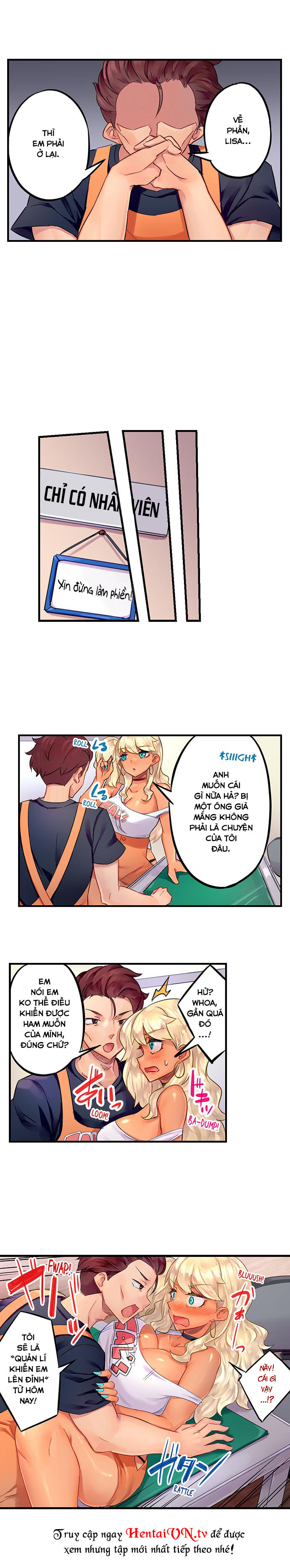 Đọc truyện hentai Trở thành anh quản lí khiến cô gái rám nắng này lên đỉnh - Tập 1: Khởi đầu anh của quản lí