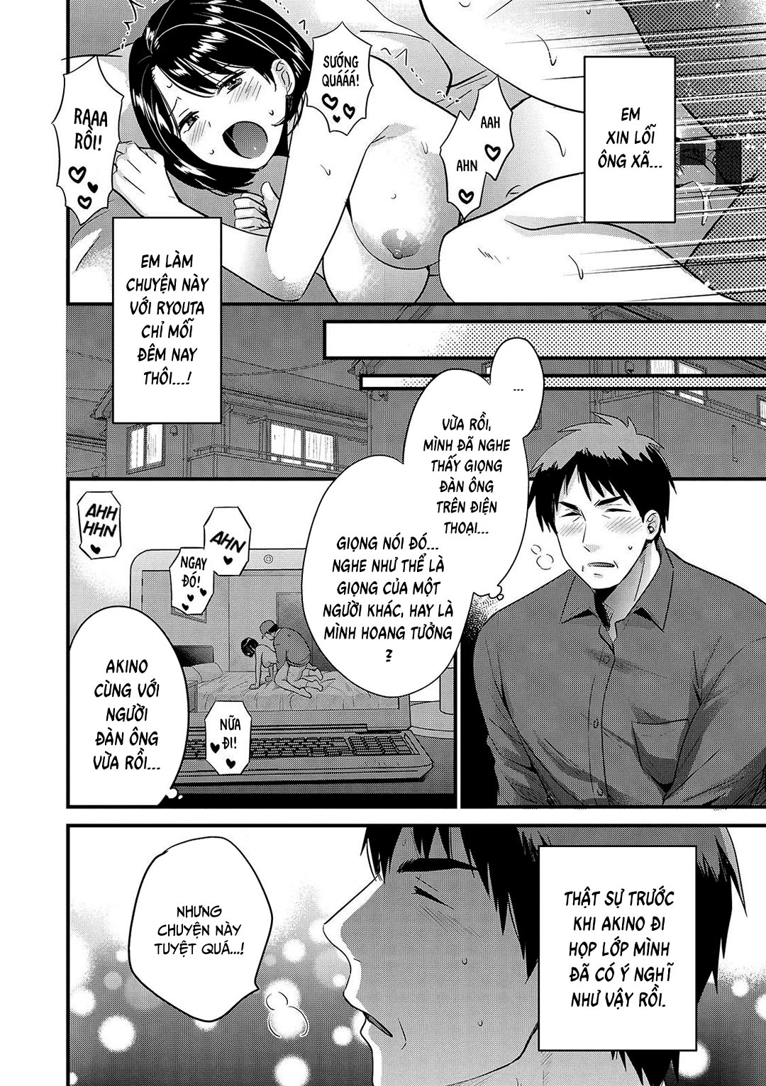 Đọc truyện hentai Hãy giữ bí mật với chồng tôi nha! - Chap 4