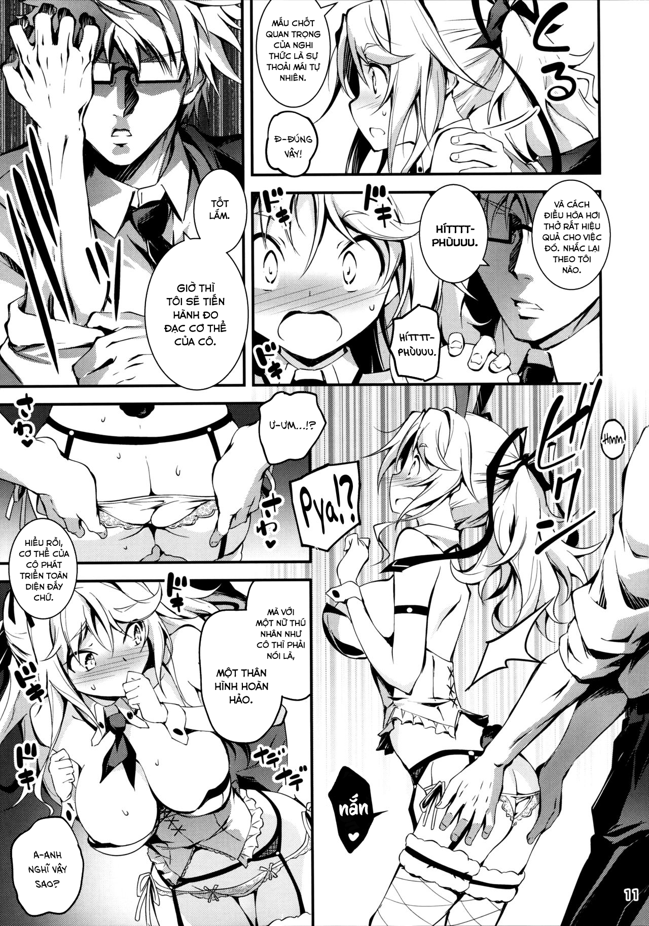 Đọc truyện hentai Anh nhân viên sang dị giới - Chap 6: Anh nhân viên hắc ám và nữ đạo tặc Puffy
