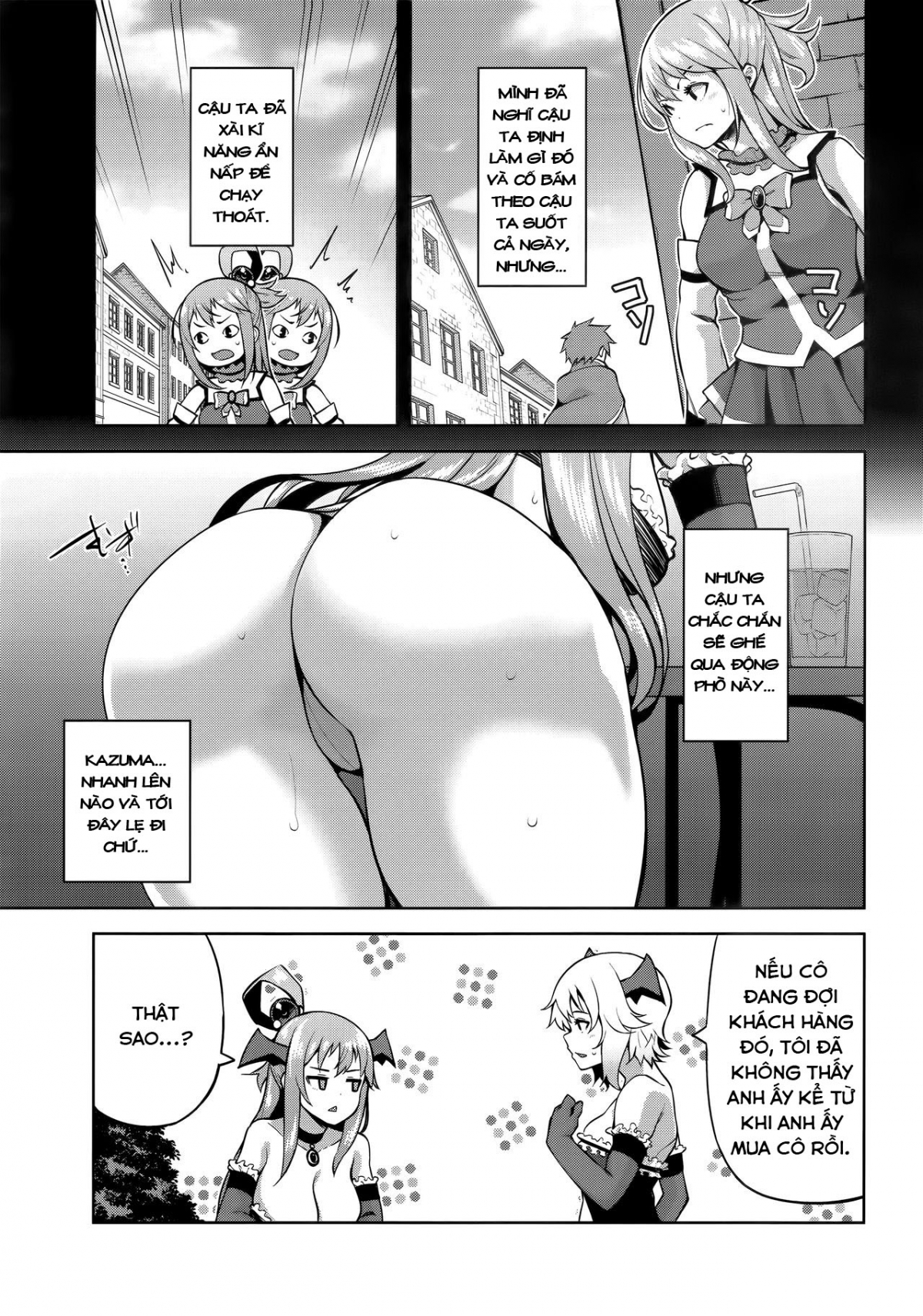 Đọc truyện hentai Nữ thần vô dụng - Chap 3: End ??