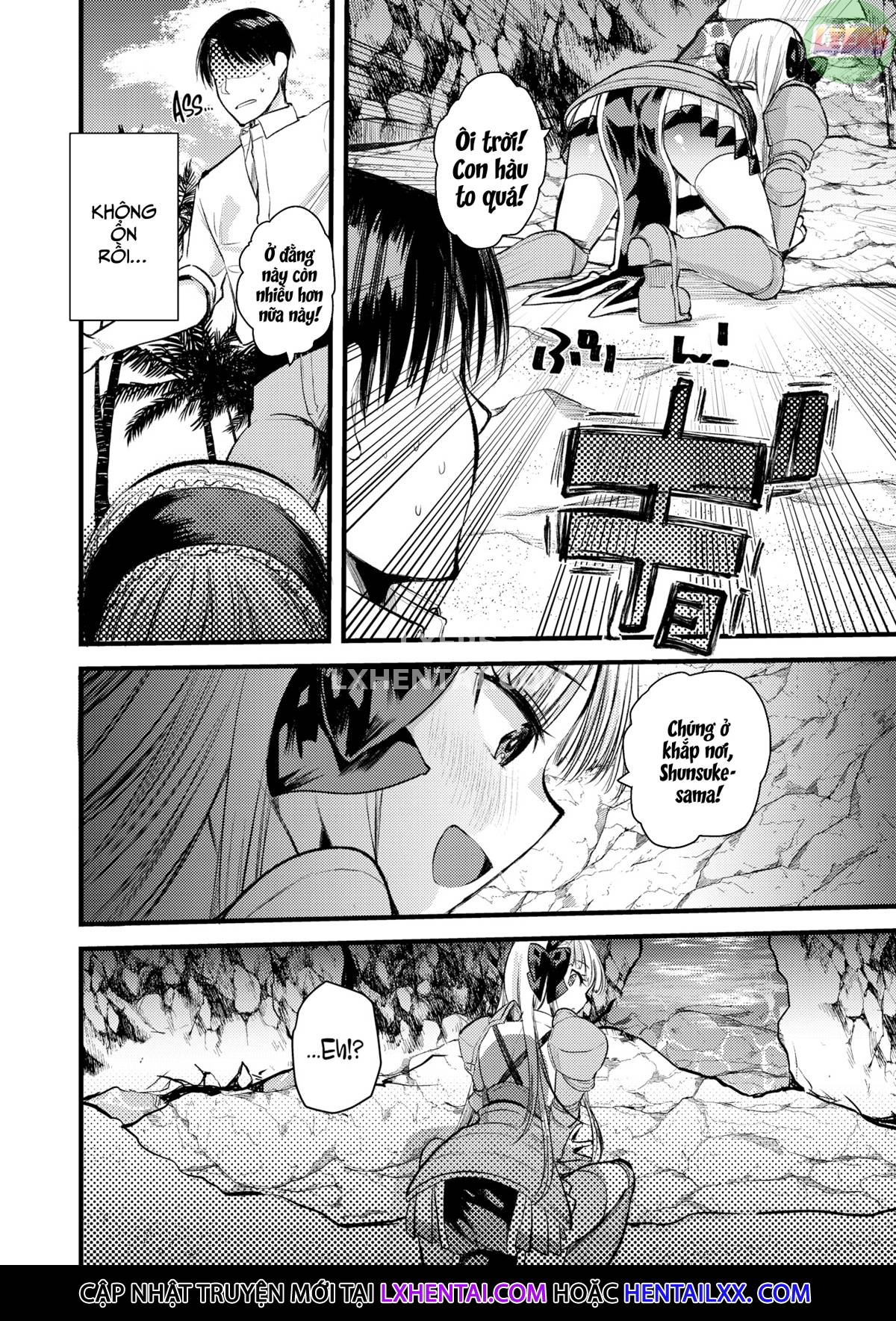 Đọc truyện hentai Cuộc sống thư thái nơi đảo hoang cùng cô Kỵ sĩ công chúa Level 1 - Chap 6