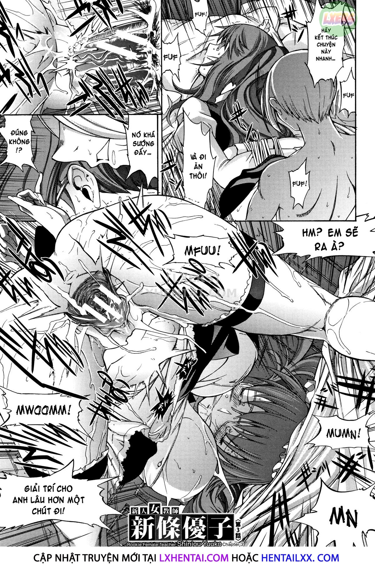 Đọc truyện hentai Shinjin Onna Kyoushi Shinjou Yuuko - Chap 4