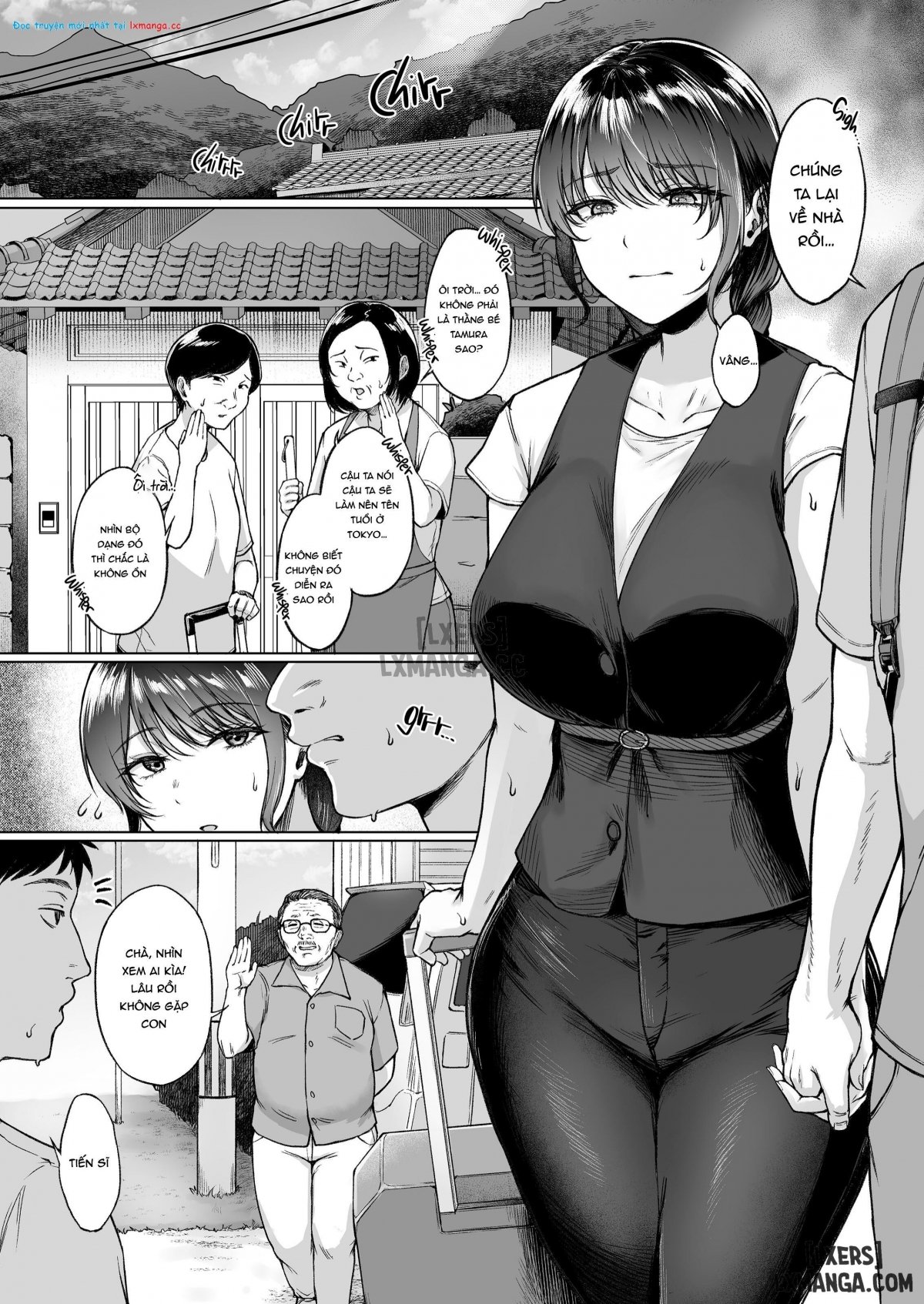 Đọc truyện hentai Natsu Inaka Kaerino no Otetsudai - Oneshot