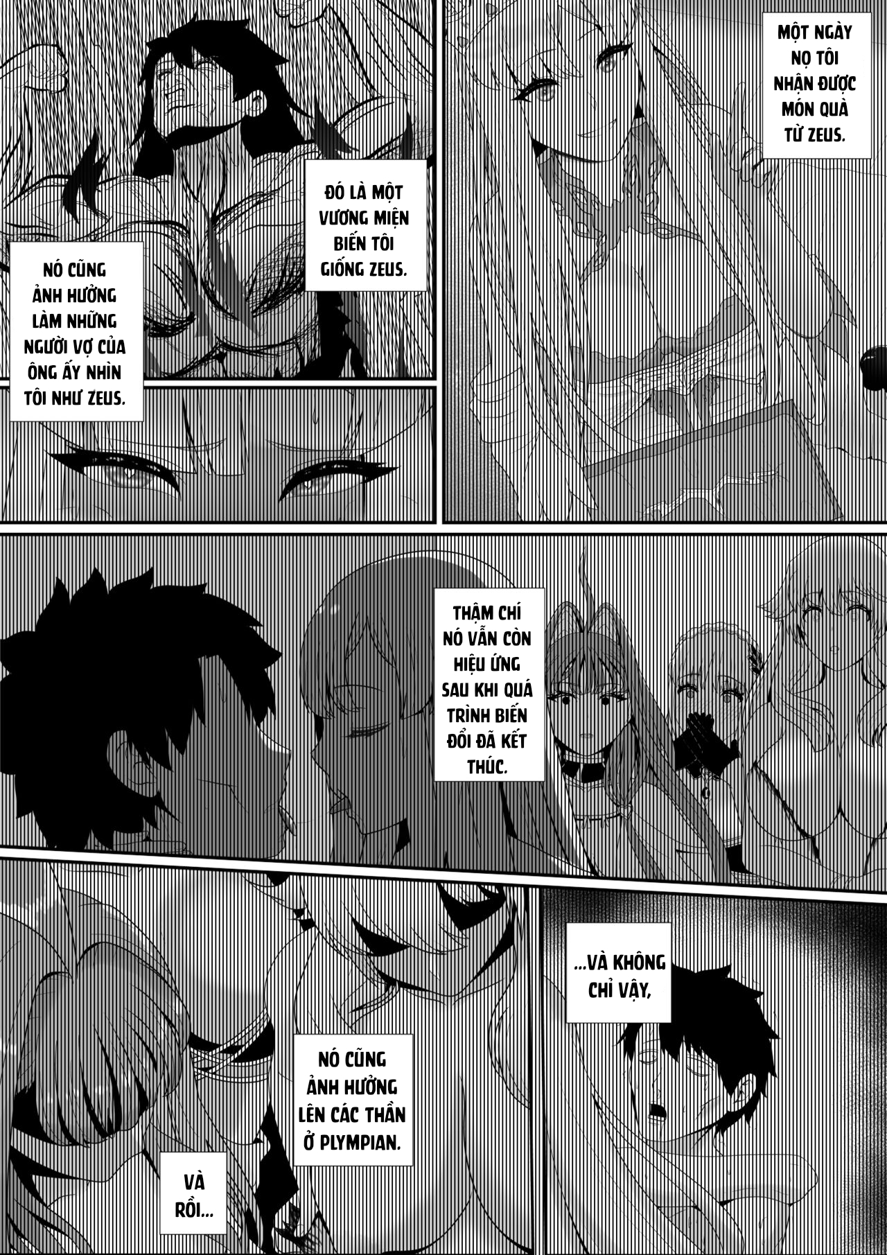 Đọc truyện hentai Trở thành Zeus, tôi đụ hết các thần trên đỉnh Olympia ở Chaldea. - Oneshot