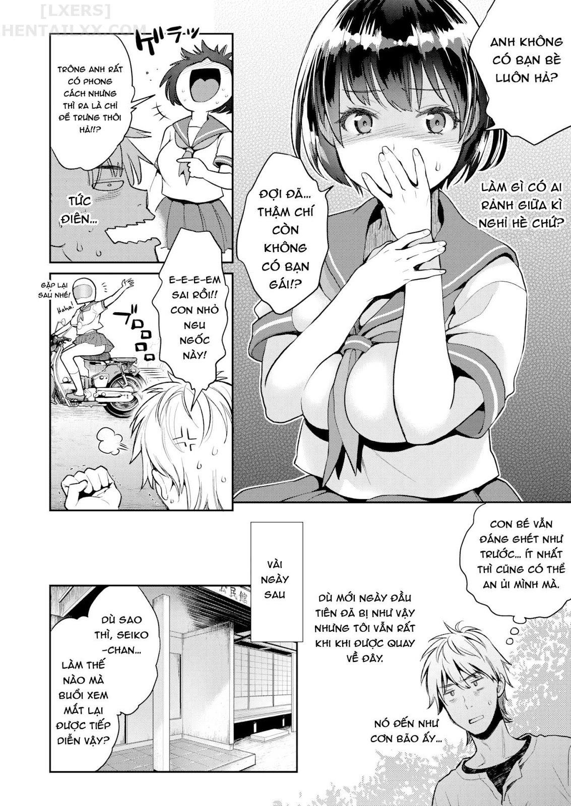 Đọc truyện hentai Horny Hometown - Chap 1