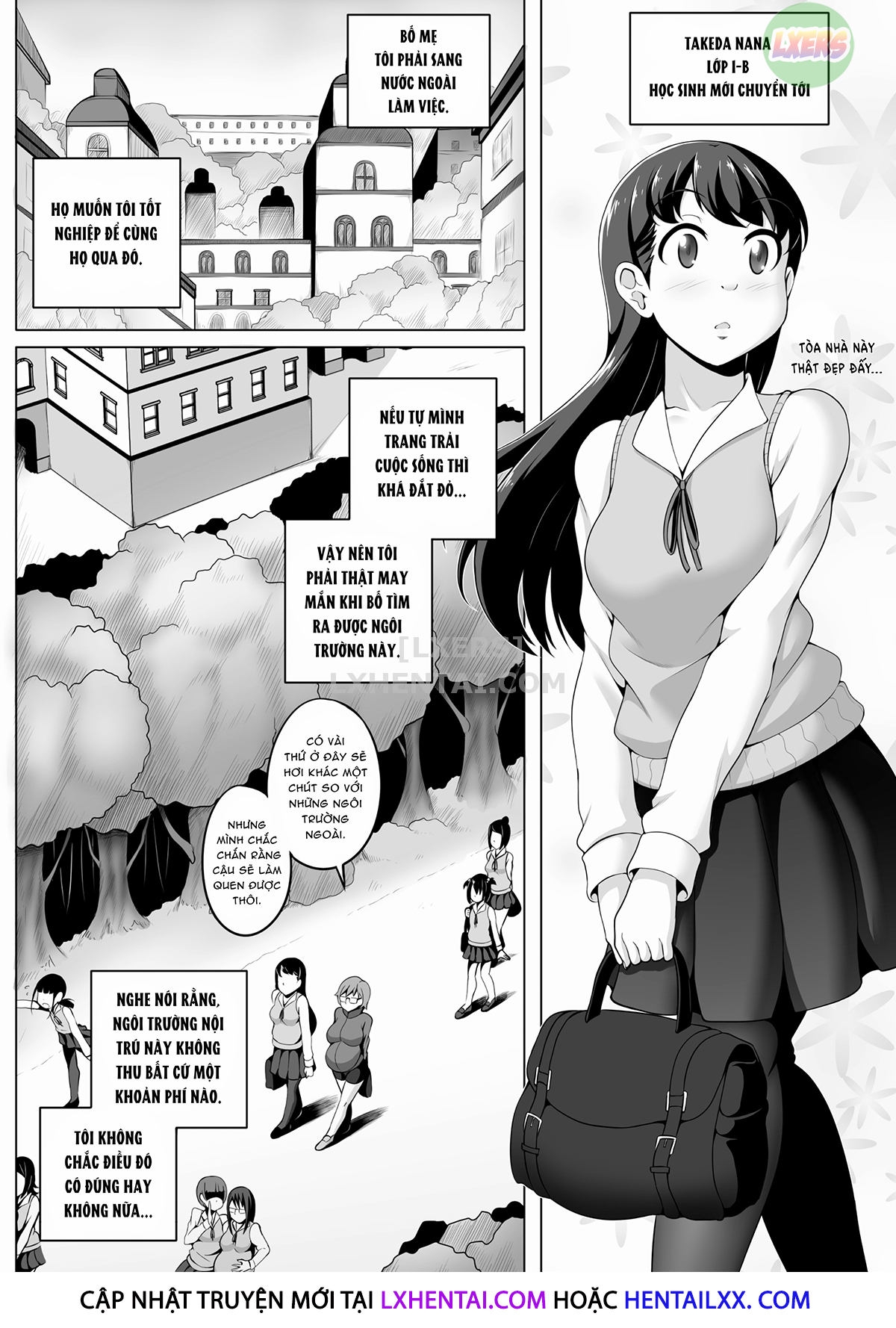 Đọc truyện hentai Những giao dịch mờ ám - Chap 5 - Red Light Academy Part 1