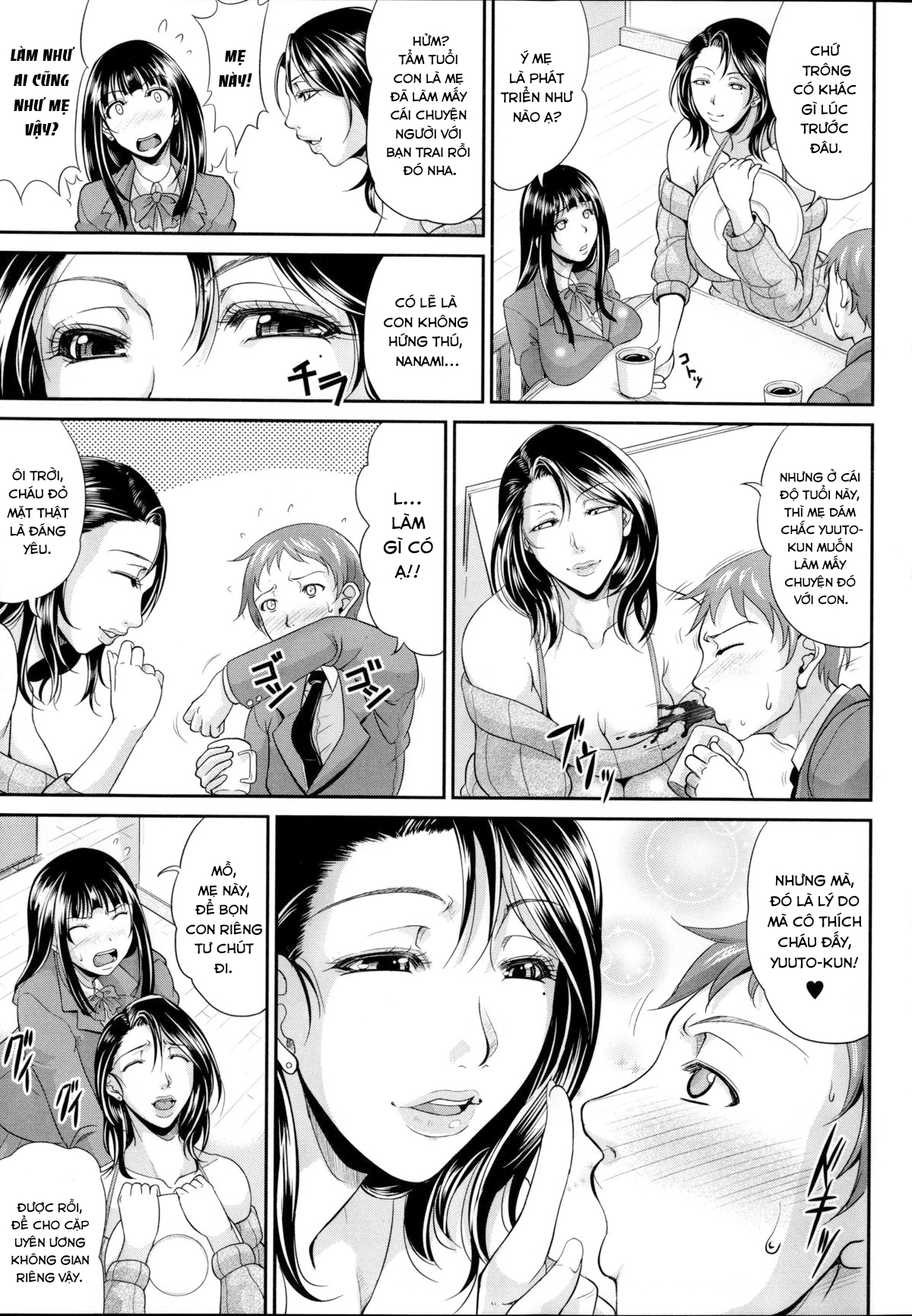 Đọc truyện hentai Kế hoạch giữ lại con rể. - Oneshot