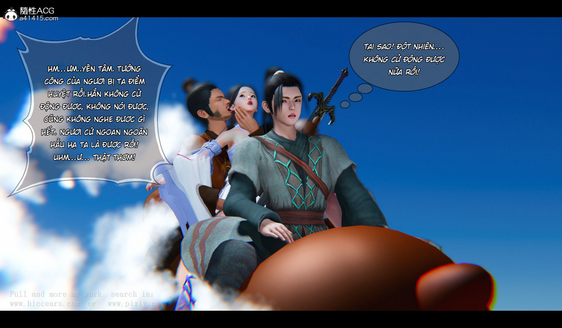 Đọc truyện hentai Tiên kiếm kì hiệp truyện 1 ~ 4 - Chap 5