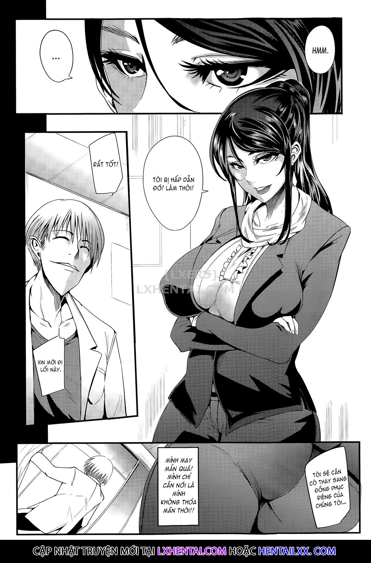 Đọc truyện hentai Gamandekinai Mesuana - Chap 3