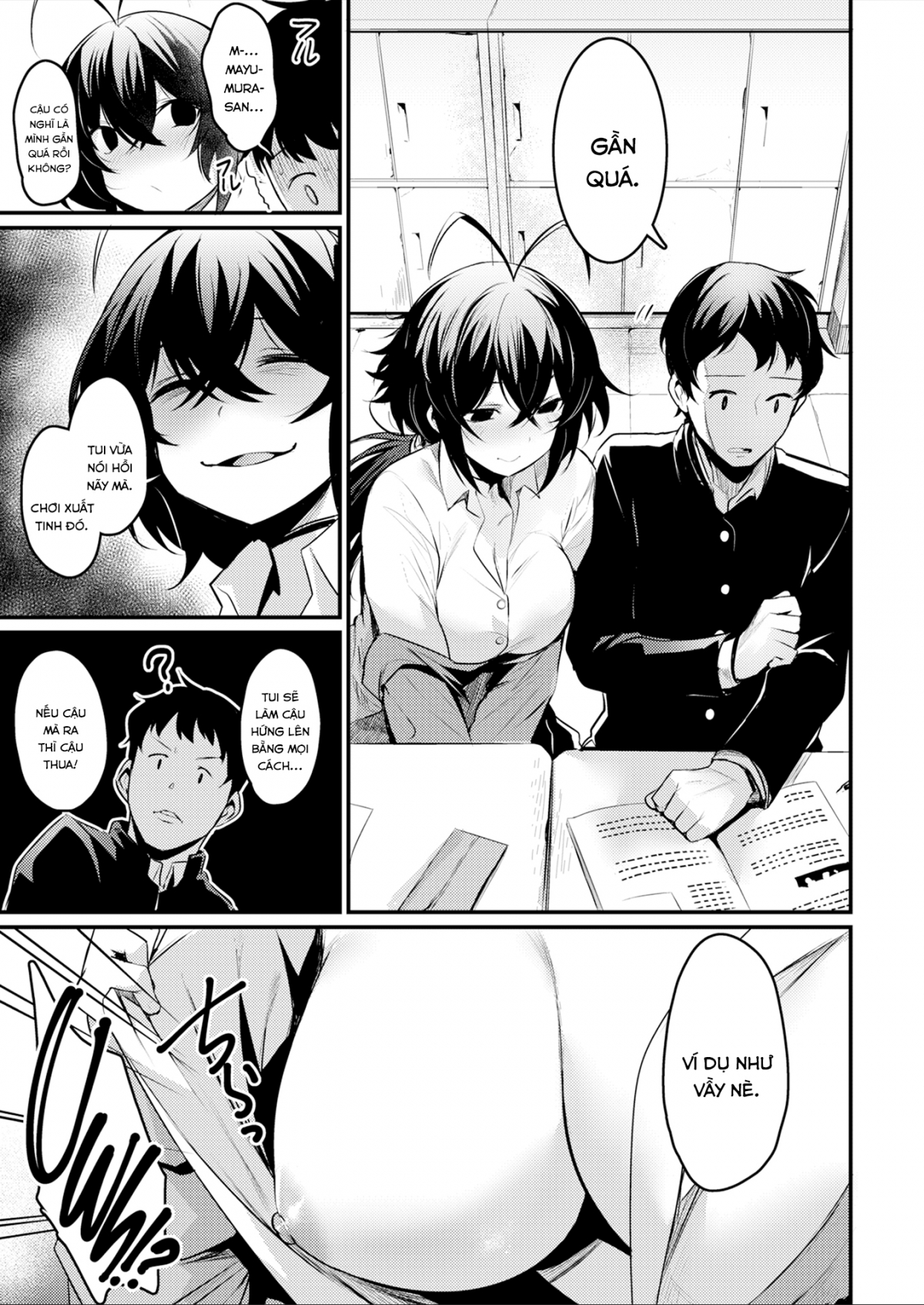 Đọc truyện hentai Con Biến Thái Ngồi Bàn Bên - Oneshot