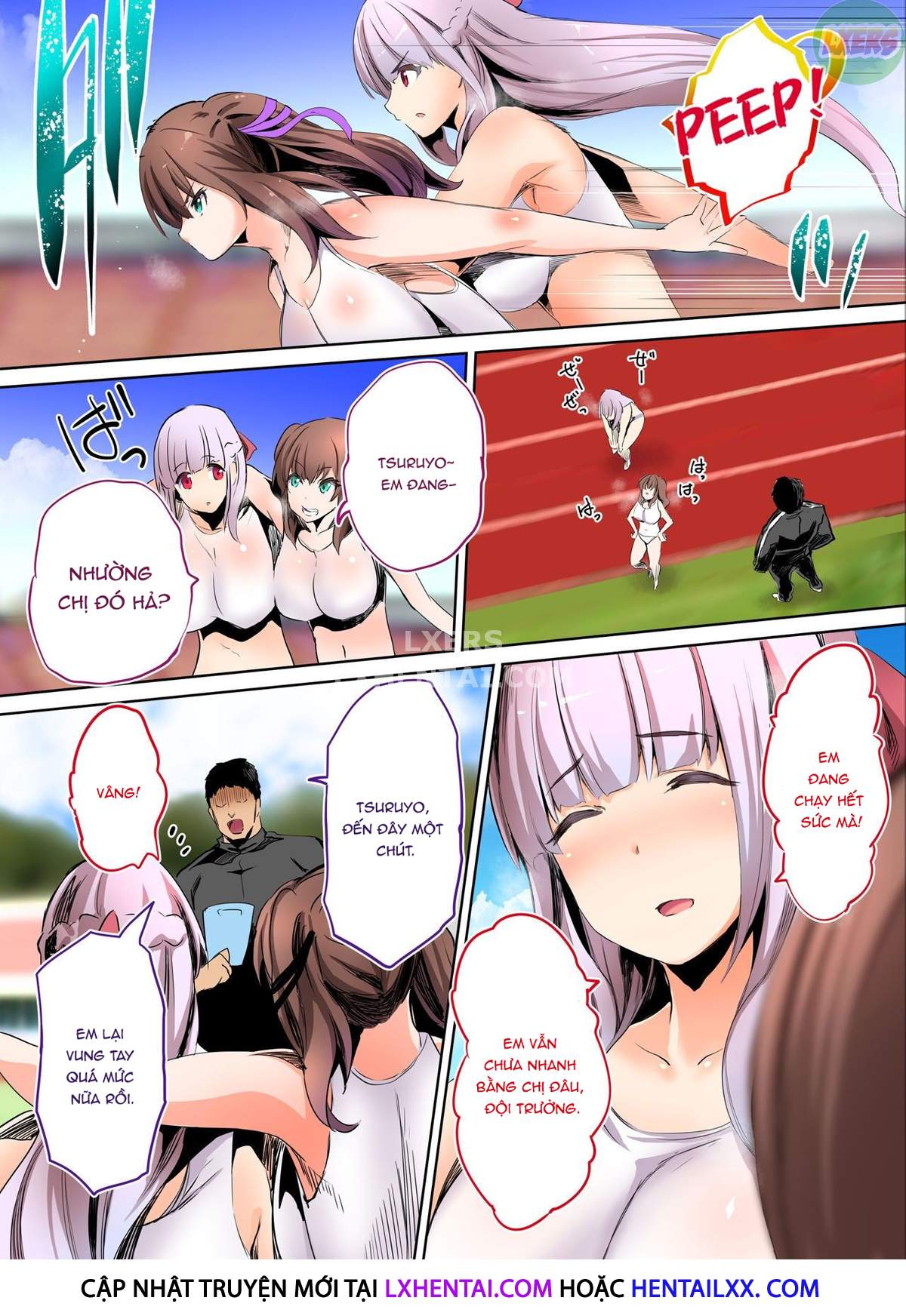 Đọc truyện hentai Rikujoubu Buchou To Fukubuchou Wa Ore No Nama Onaho!!! - Chap 1