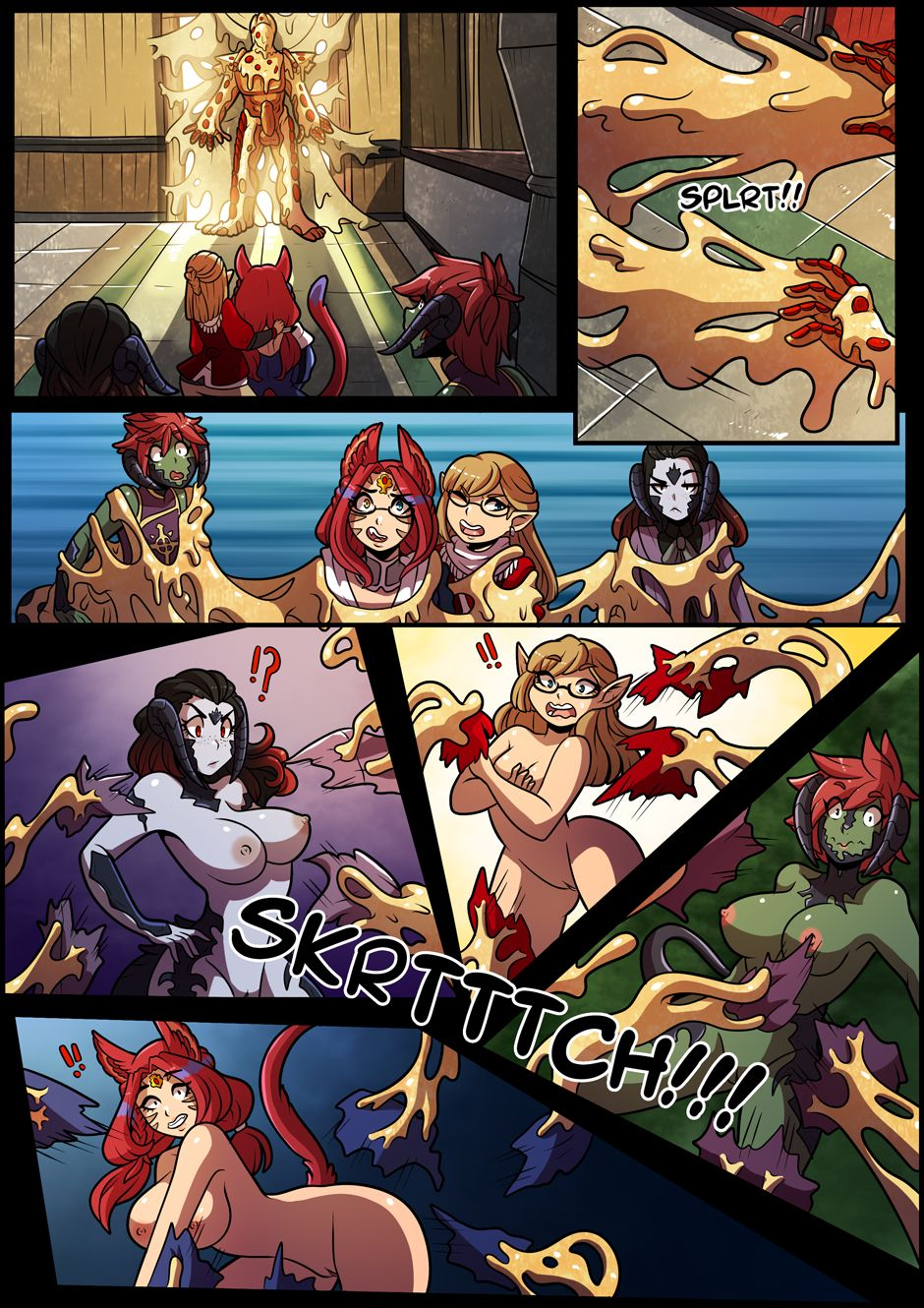 Đọc truyện hentai Đại tiệc Pizza - Oneshot