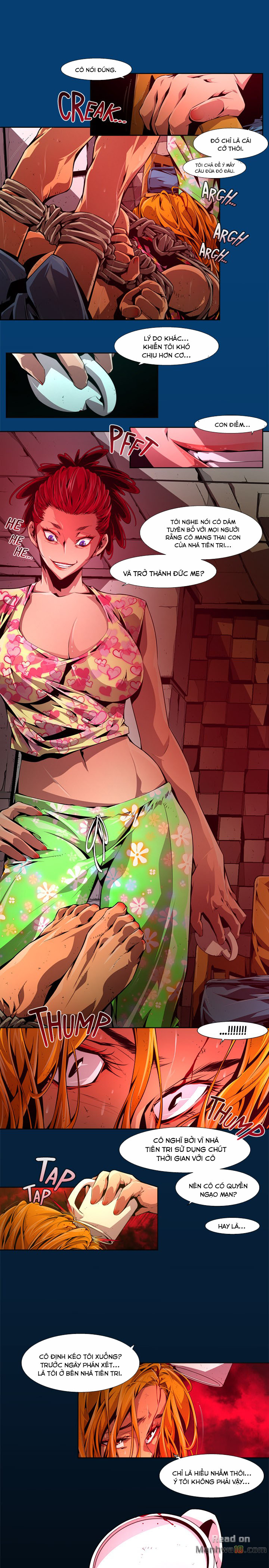 Đọc truyện hentai Vùng Đất Tử Thần - Chap 23