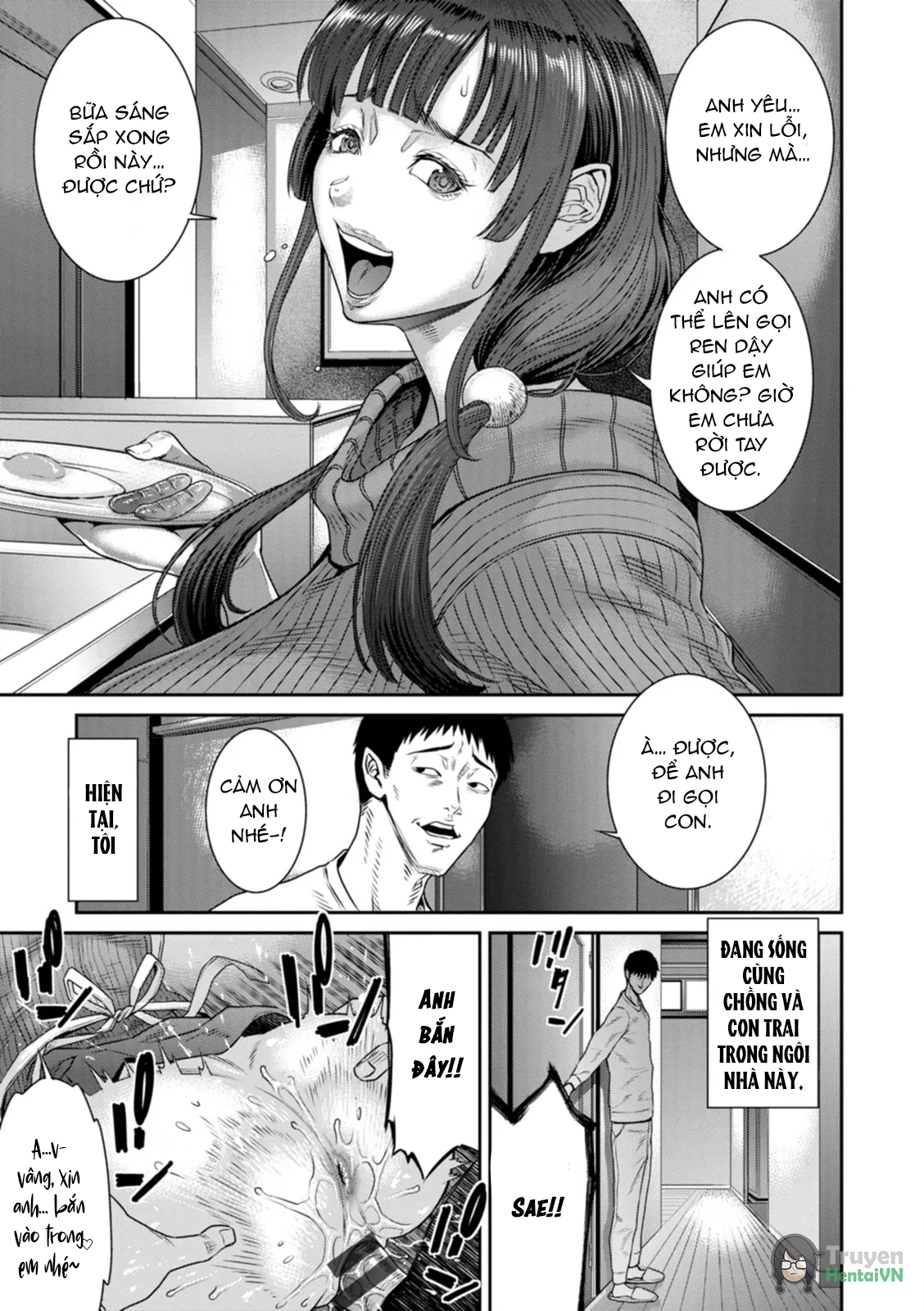 Đọc truyện hentai Gikei ni Dakarete Mesu ni Naru I To Be Embraced by My Brother-in-Law and Turned into His Breeding Bitch (Waisetsu Box - Obscene Box) - Oneshot