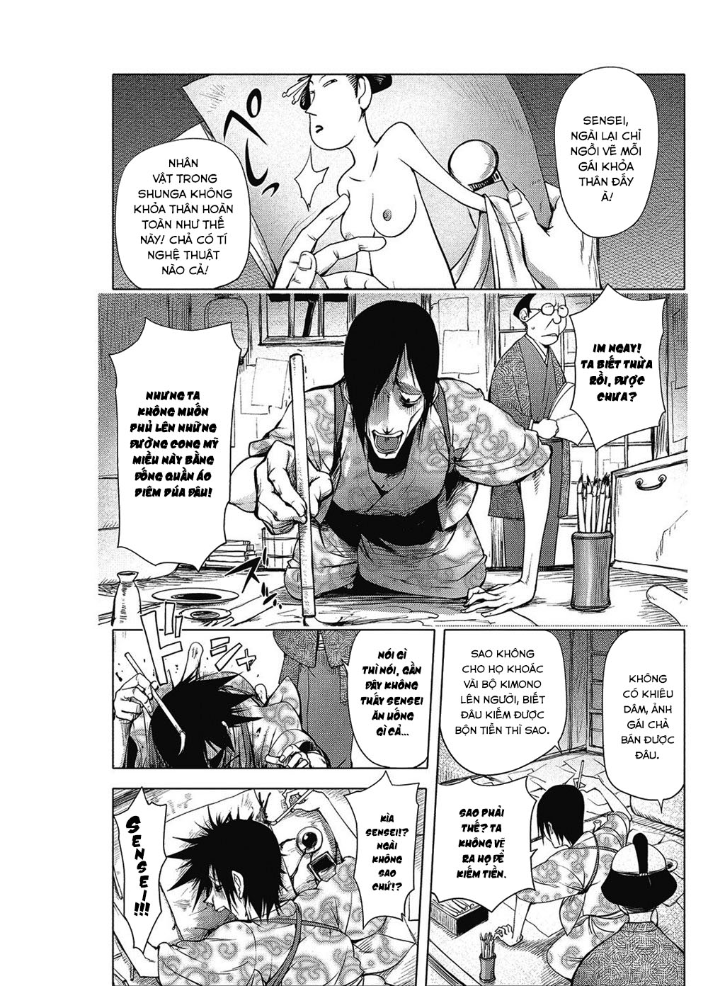 Đọc truyện hentai Midara Books - Chap 2