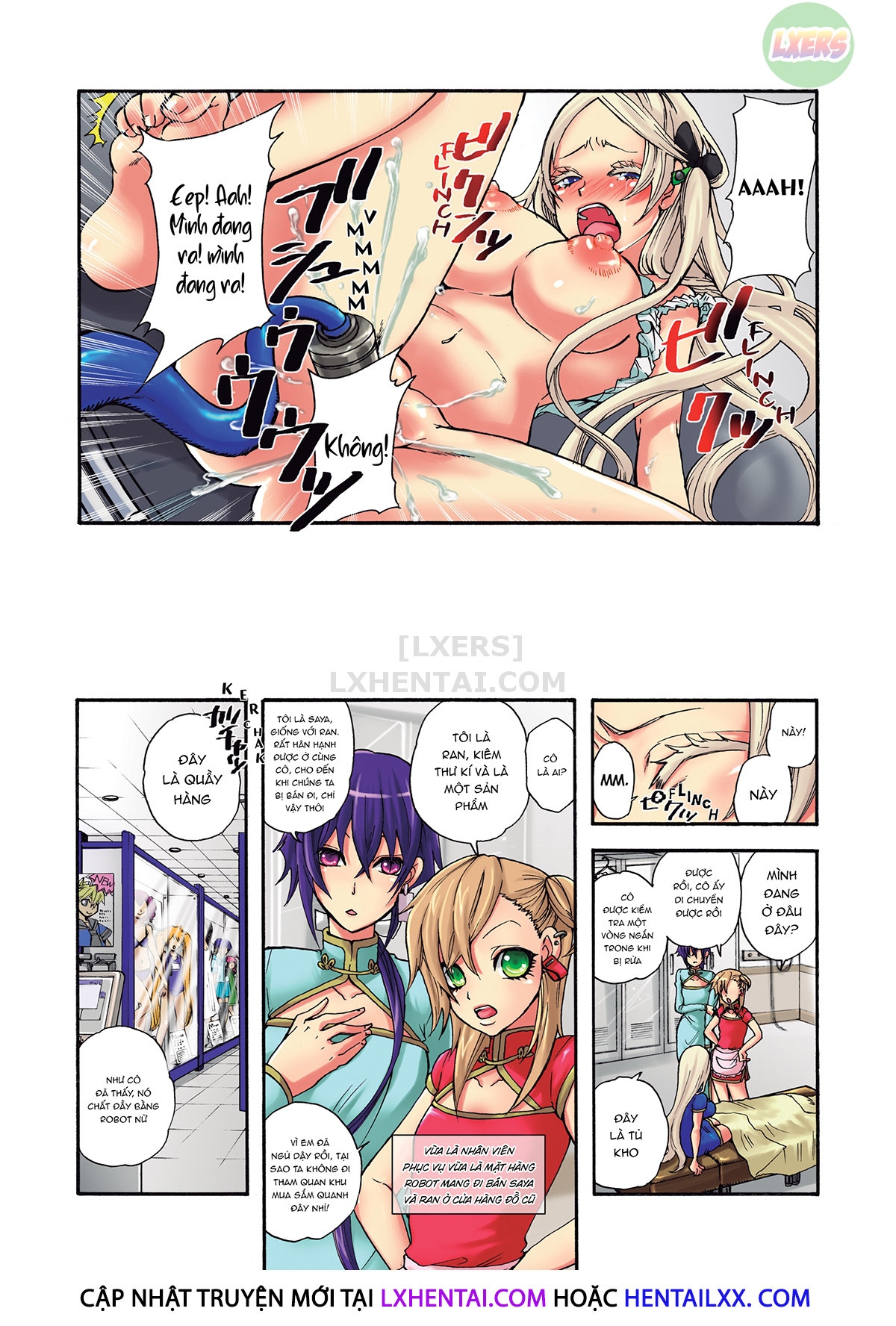 Đọc truyện hentai Robot thú cưng Lilly - Chap 4